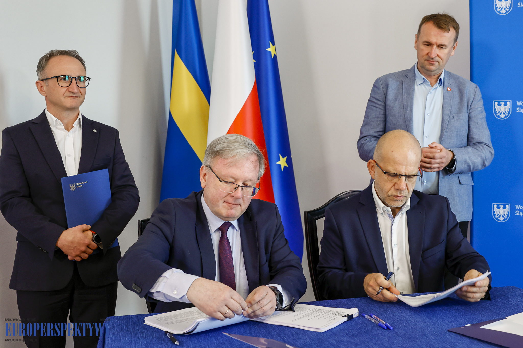 W Urzędzie Marszałkowskim Województwa Śląskiego podpisano umowę na przebudowę DW 491 od granicy Częstochowy do granicy województwa śląskiego.
