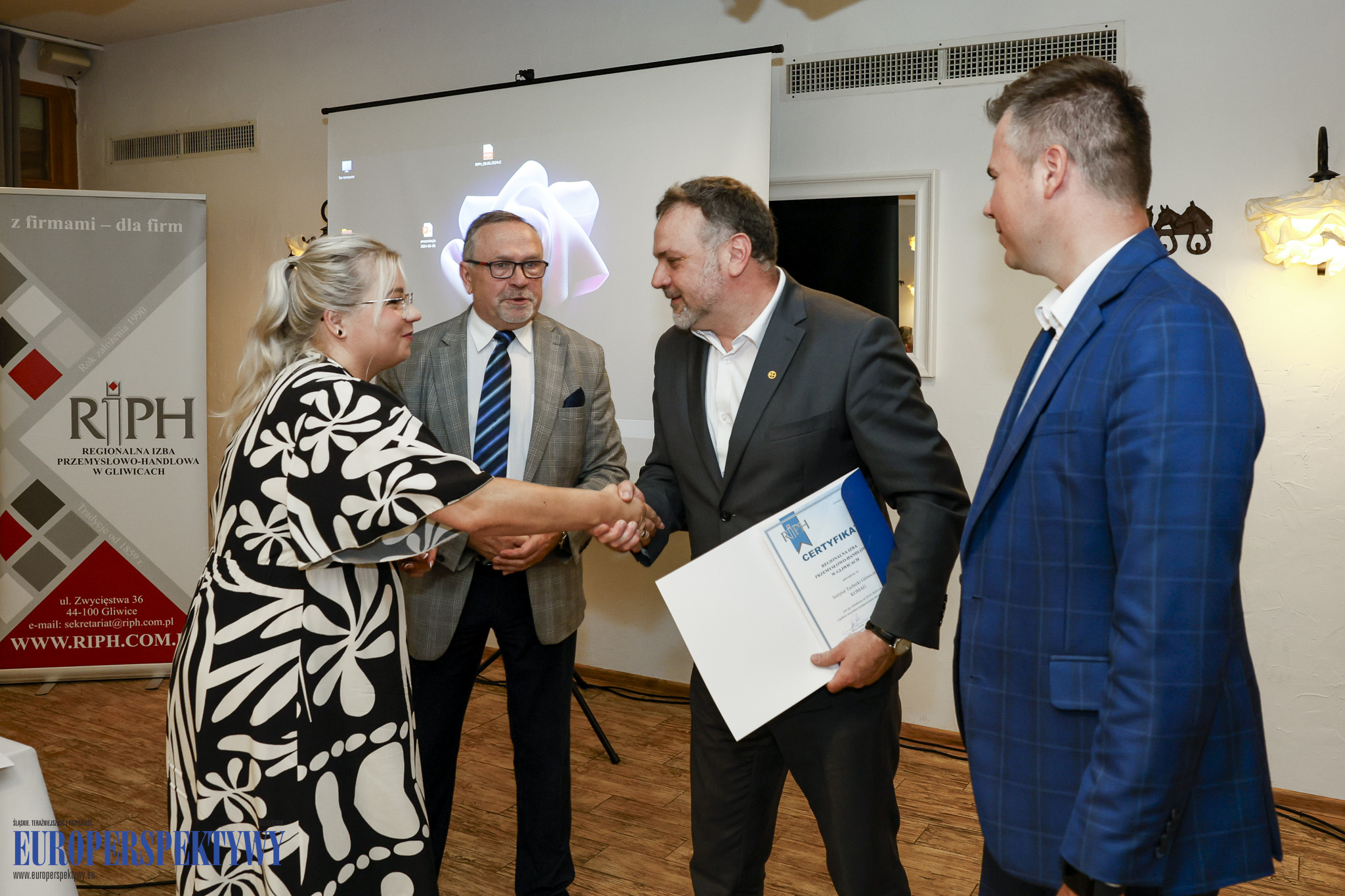 Europerspektywy Czerwcowe Śniadanie Biznesowe RIPH w Gliwicach