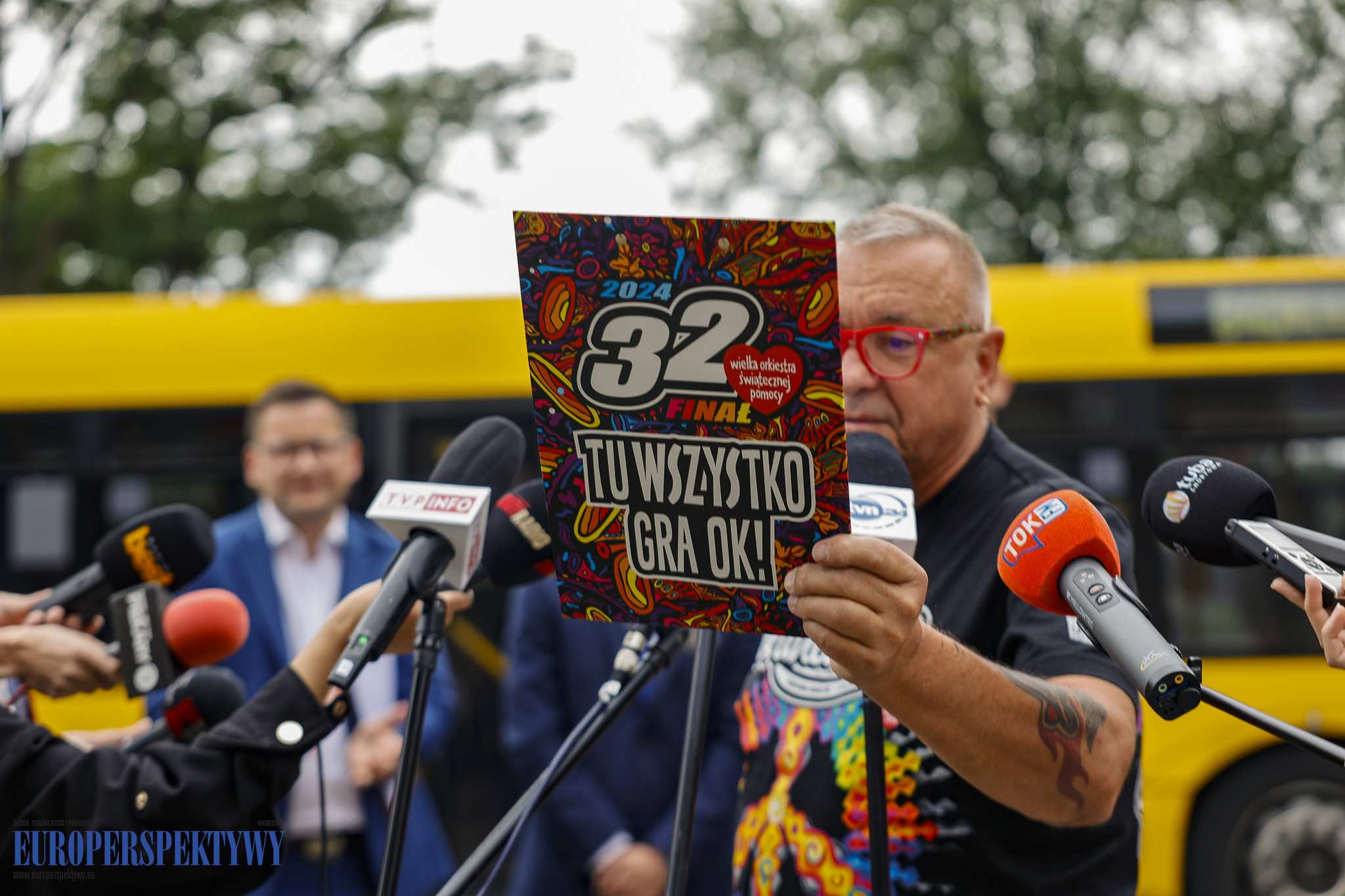 Europerspektywy WOŚP w Chorzowie: wizyta Jurka Owsiaka