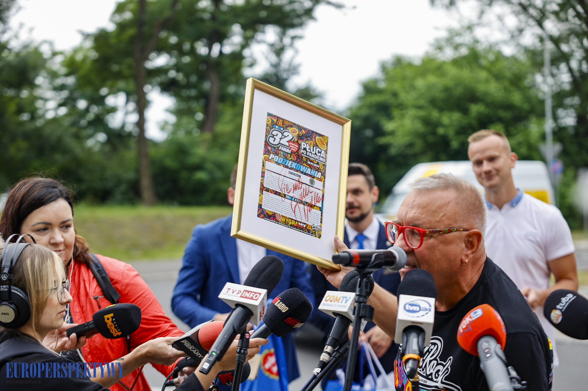 Europerspektywy WOŚP w Chorzowie: wizyta Jurka Owsiaka