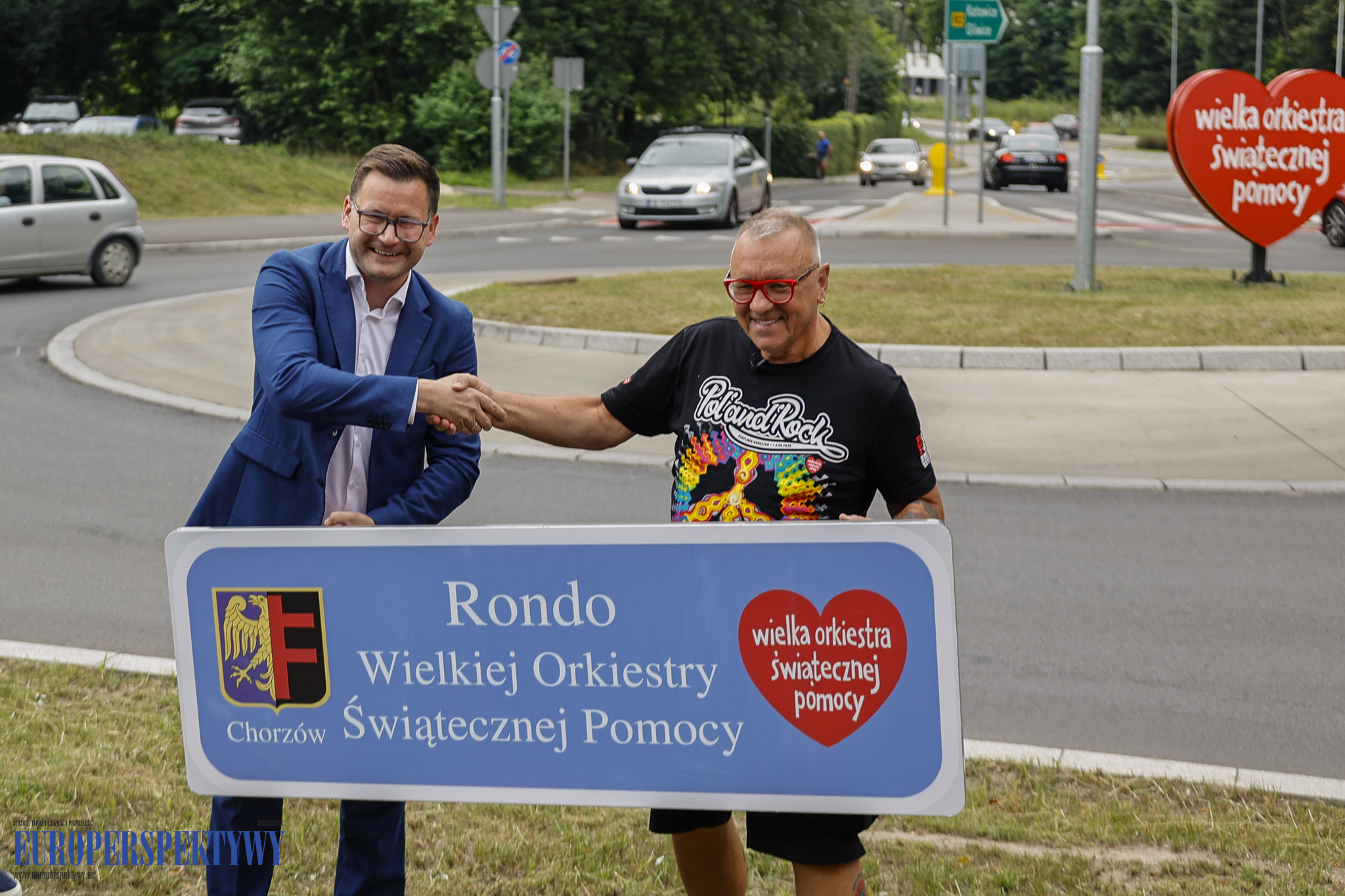 Europerspektywy WOŚP w Chorzowie: wizyta Jurka Owsiaka