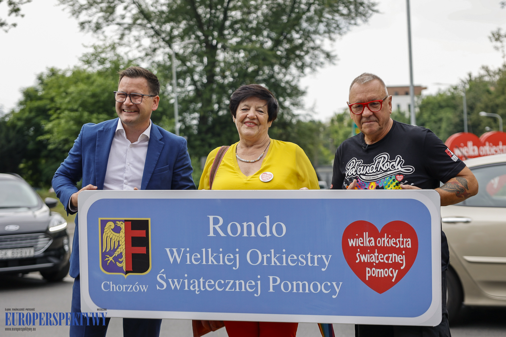 Europerspektywy WOŚP w Chorzowie: wizyta Jurka Owsiaka