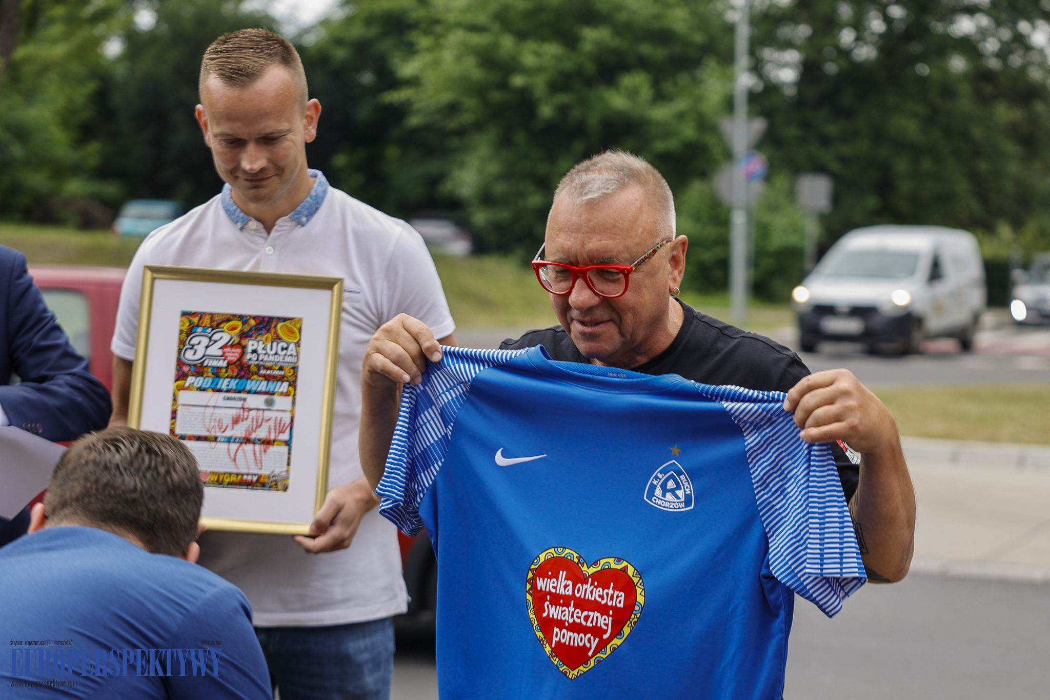 Europerspektywy WOŚP w Chorzowie: wizyta Jurka Owsiaka