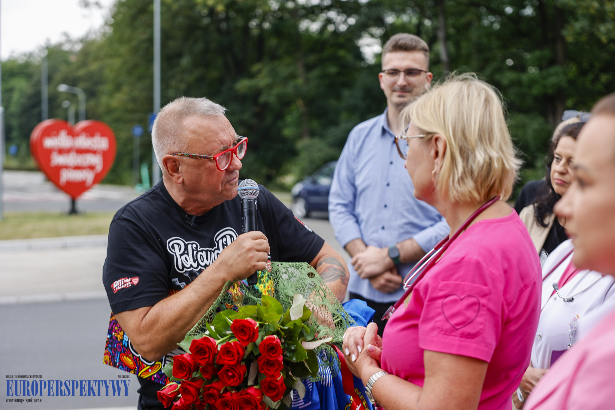 Europerspektywy WOŚP w Chorzowie: wizyta Jurka Owsiaka