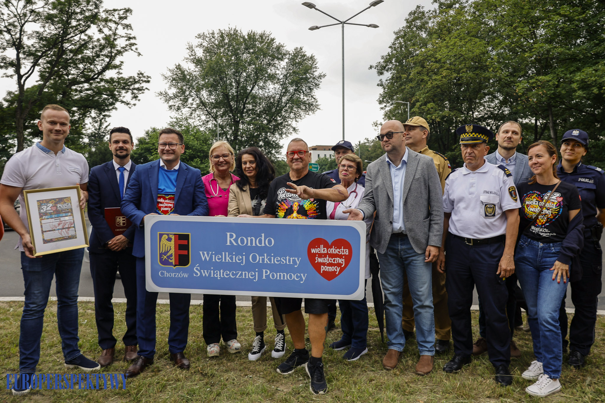 Europerspektywy WOŚP w Chorzowie: wizyta Jurka Owsiaka