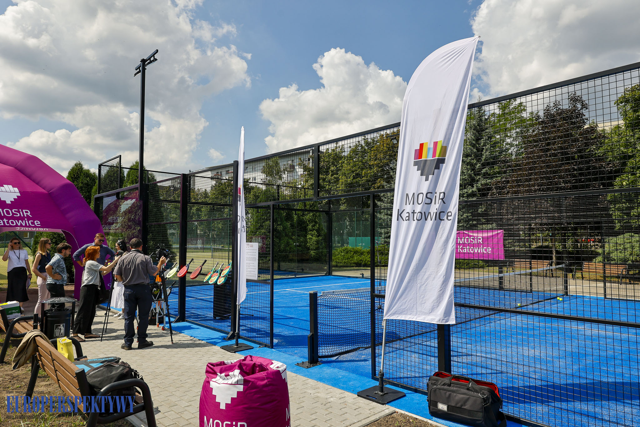 Europerspektywy Katowice - Nowy kort do padla