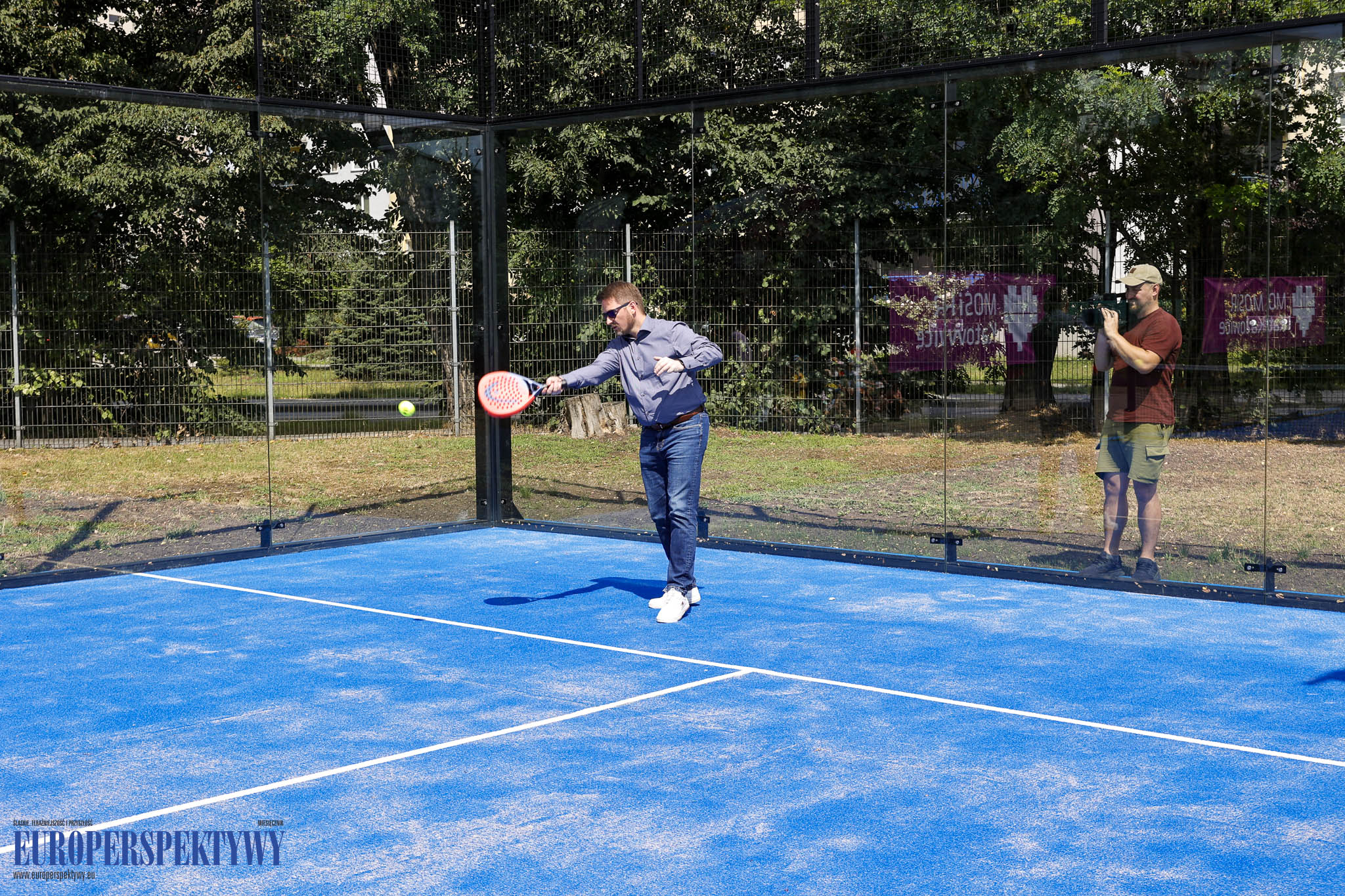 Europerspektywy Katowice - Nowy kort do padla