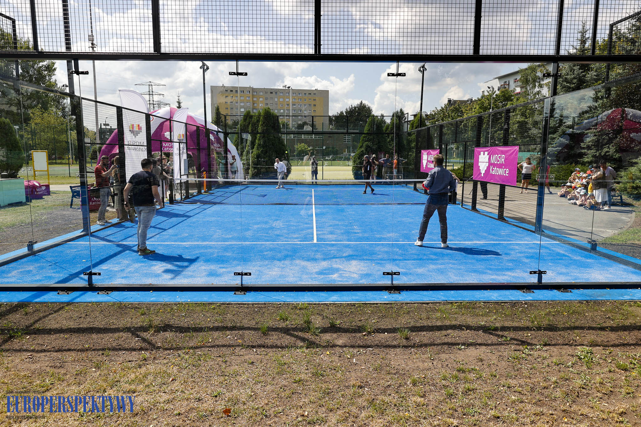 Europerspektywy Katowice - Nowy kort do padla