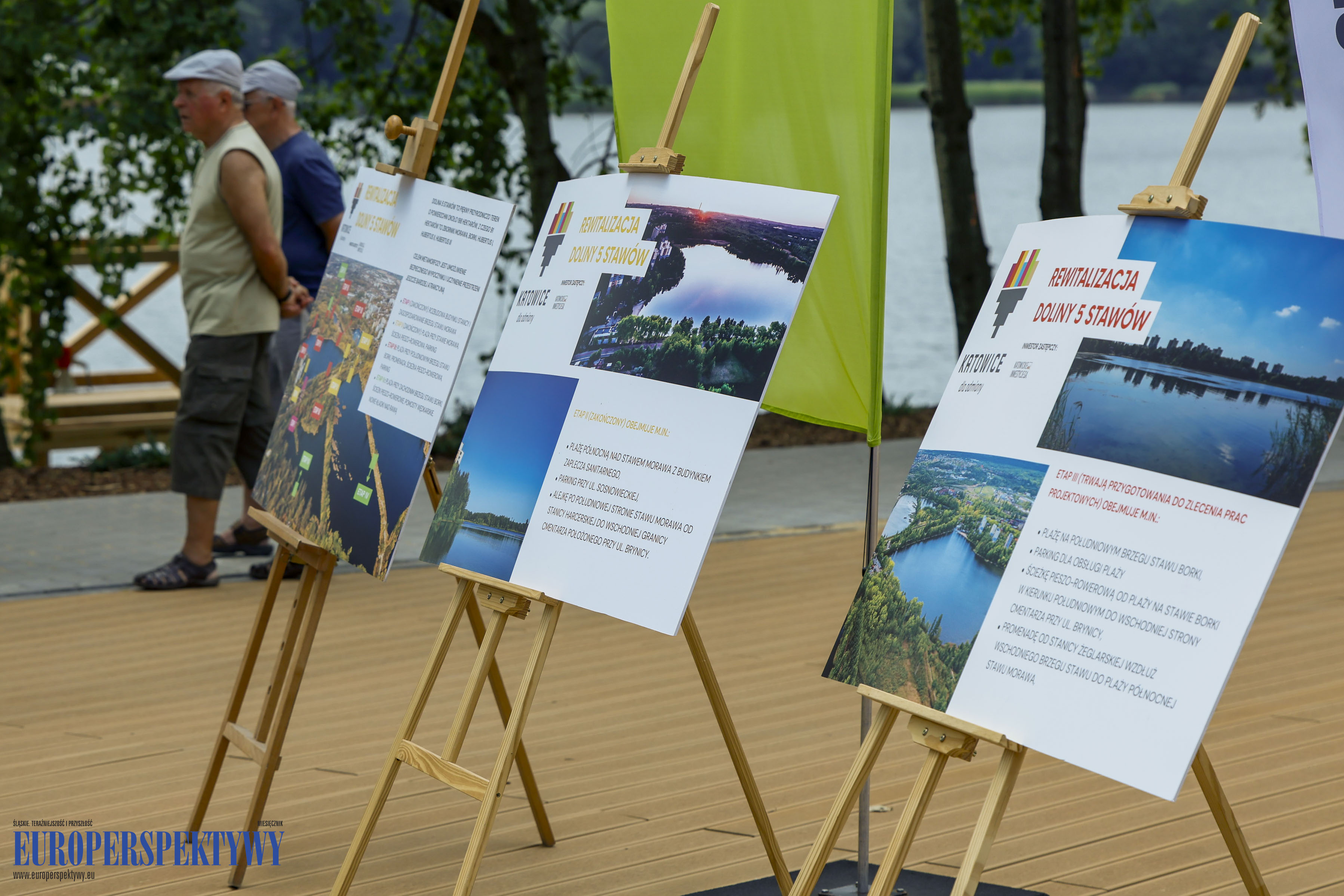 Europerspektywy II etap rewitalizacji katowickiej Doliny Pięciu Stawów