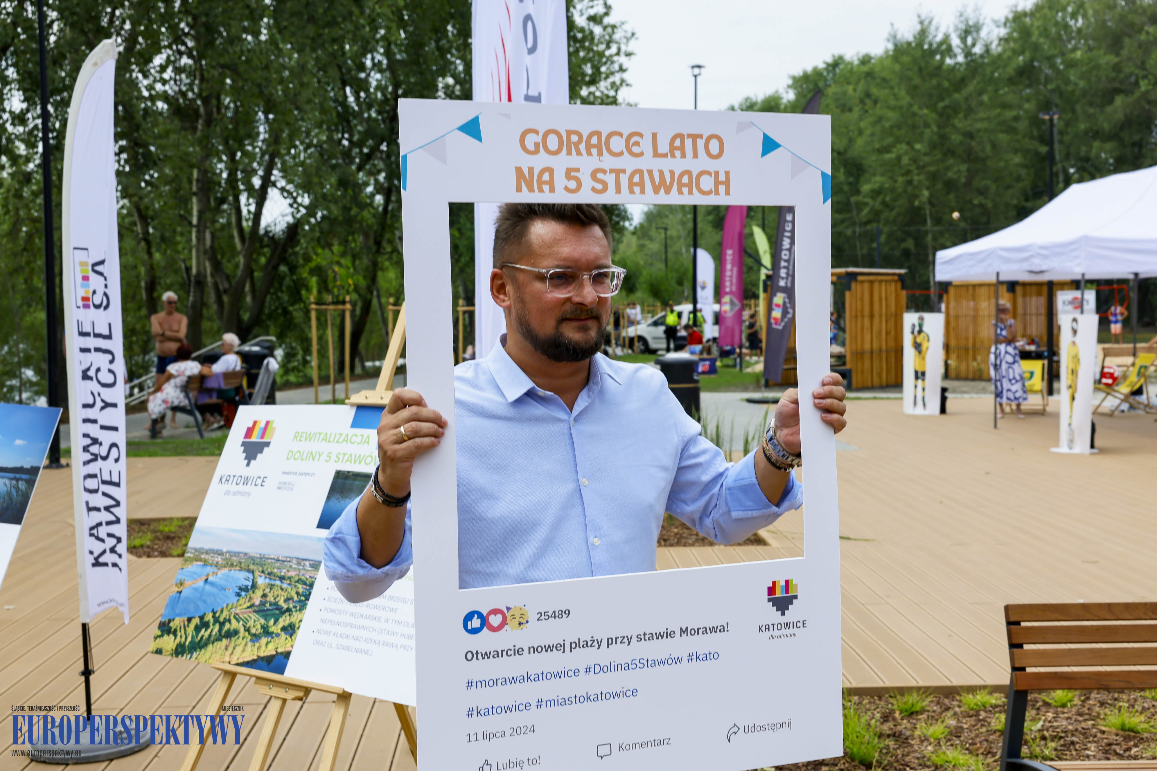 Europerspektywy II etap rewitalizacji katowickiej Doliny Pięciu Stawów