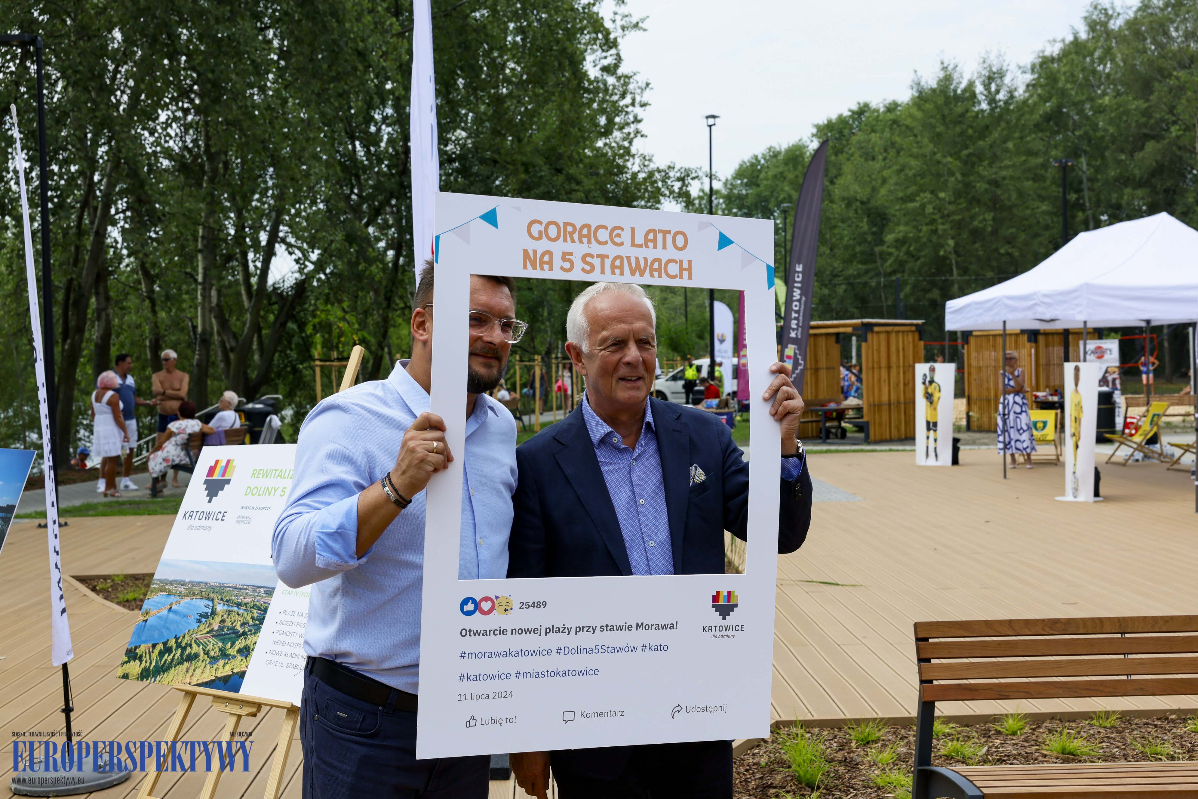 Europerspektywy II etap rewitalizacji katowickiej Doliny Pięciu Stawów