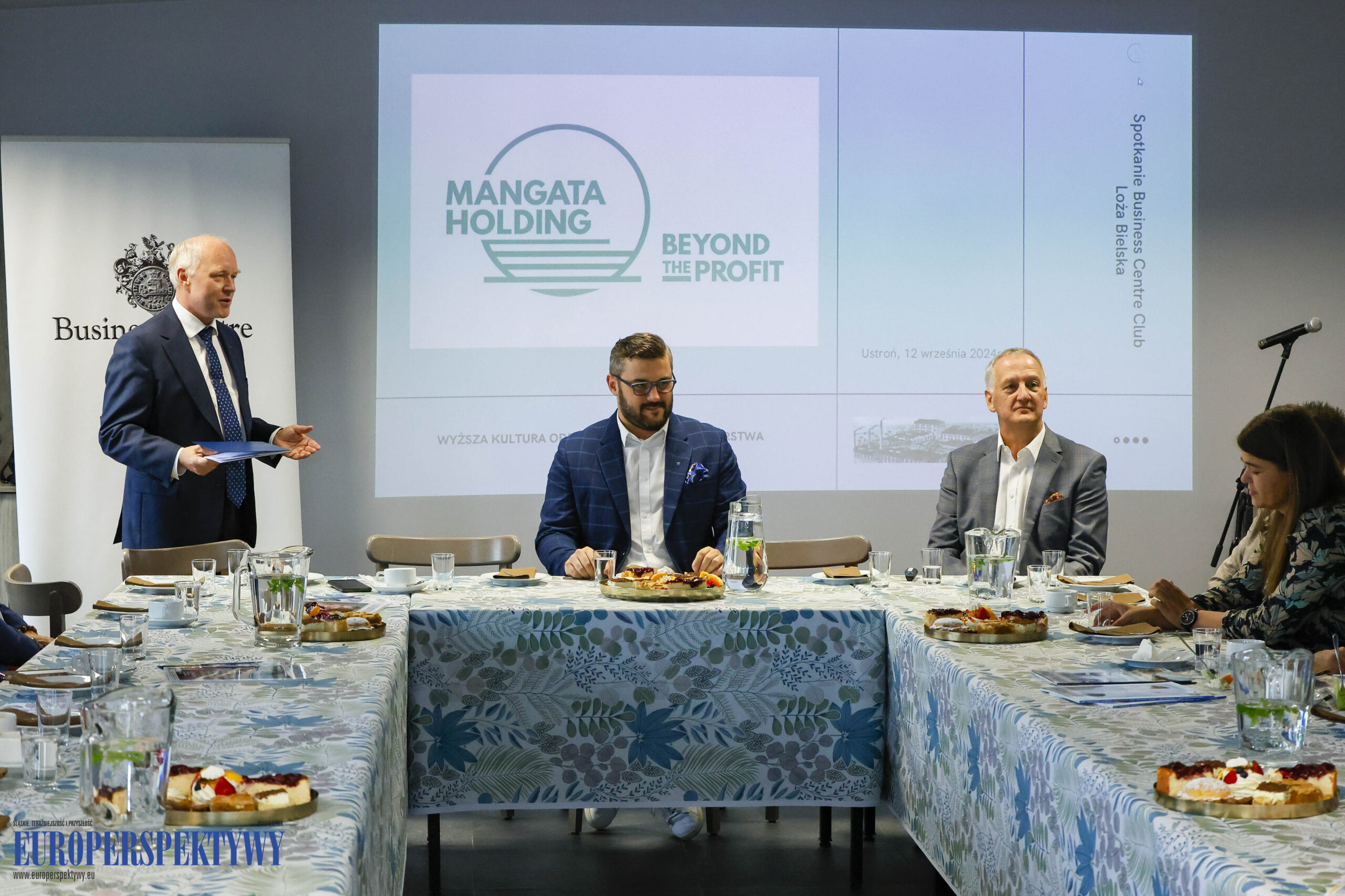 Europerspektywy Loża Bielska BCC - spotkanie w Ustroniu