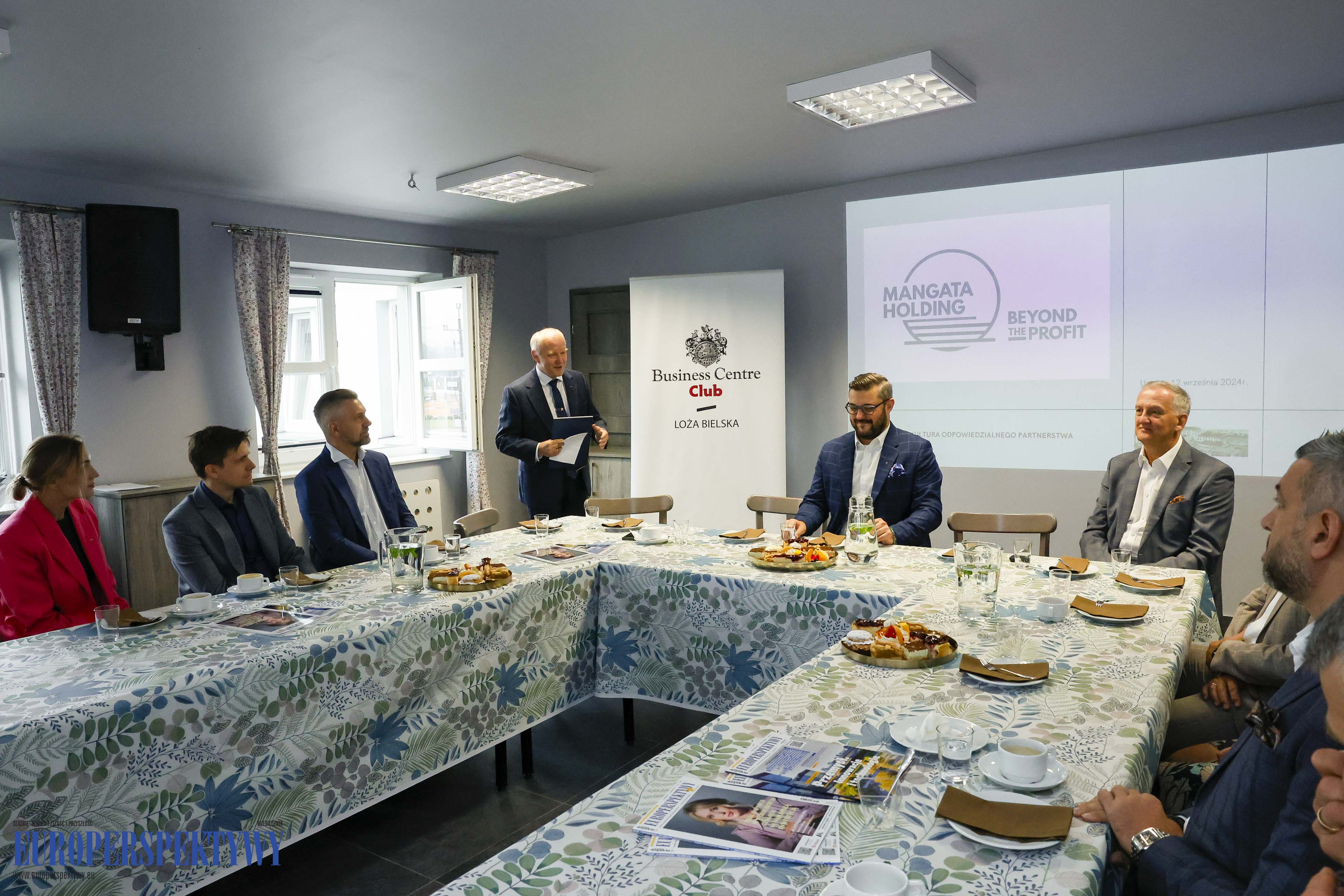 Europerspektywy Loża Bielska BCC - spotkanie w Ustroniu