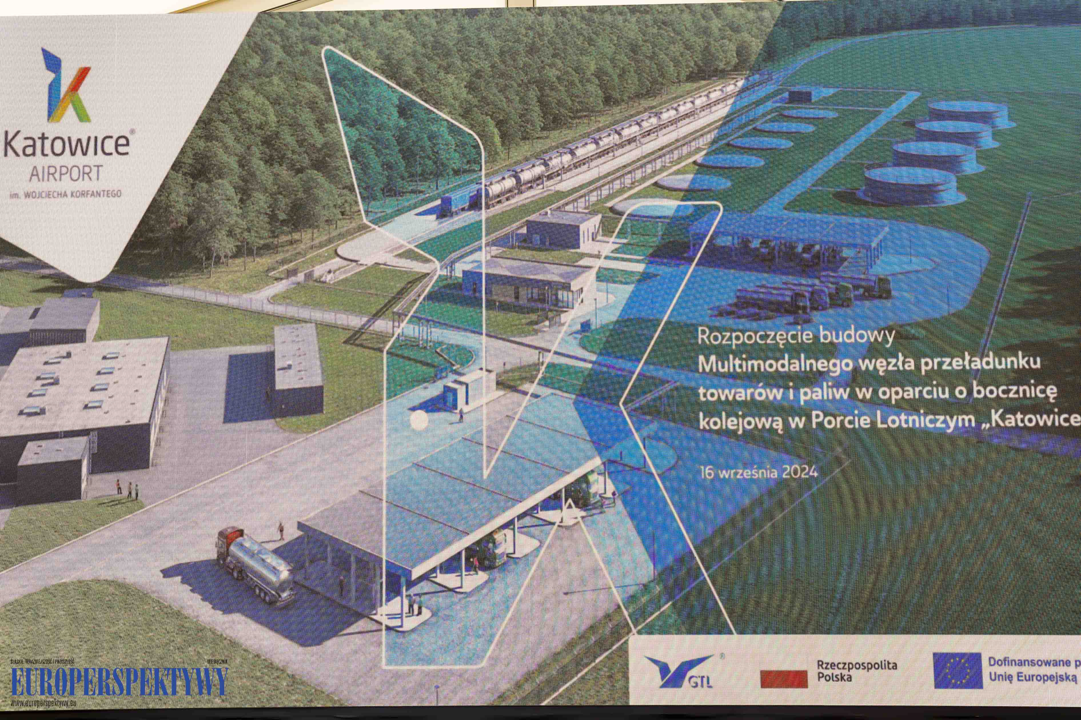 Europerspektywy Katowice Airport: nowy węzeł przeładunkowy