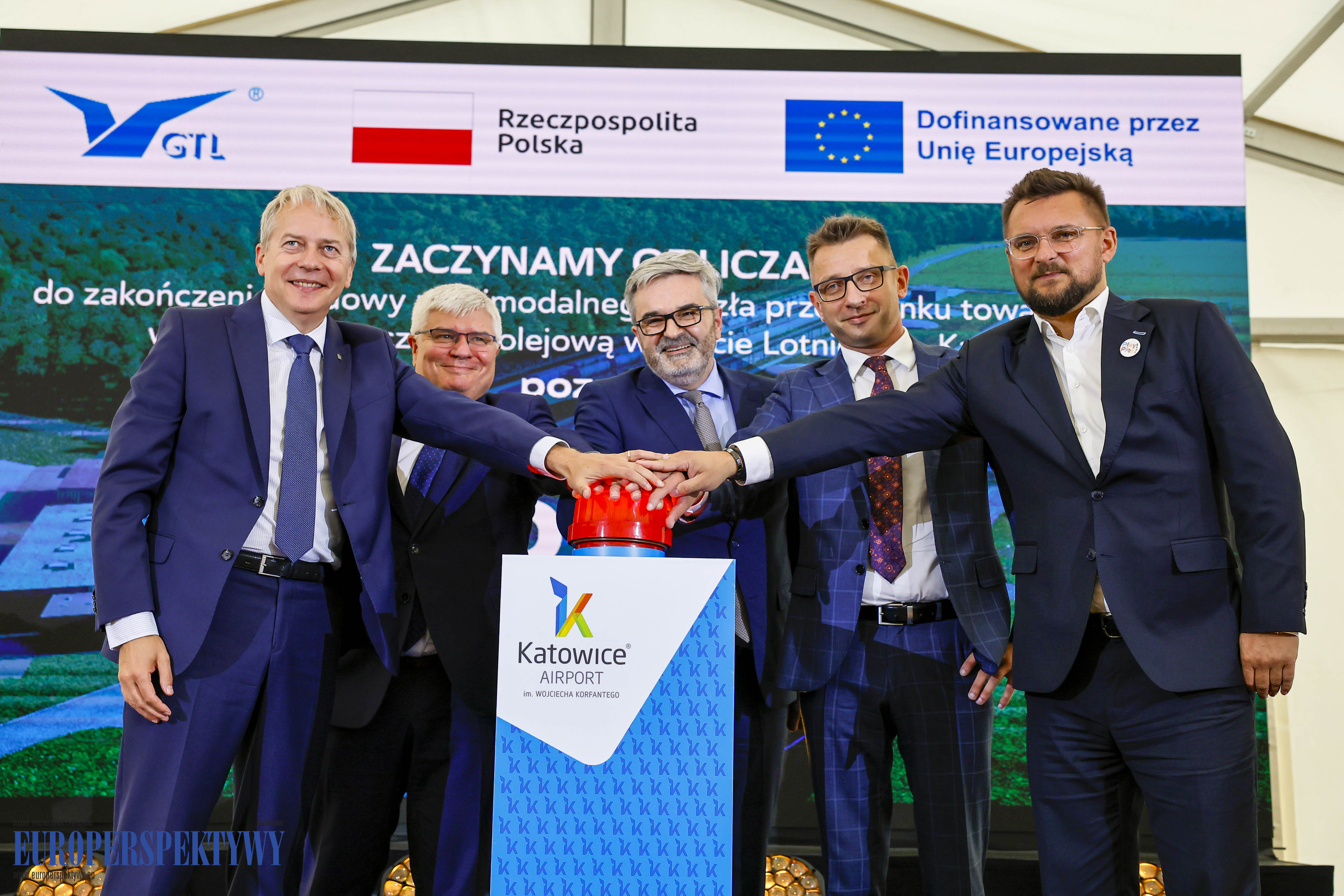 Europerspektywy Katowice Airport: nowy węzeł przeładunkowy