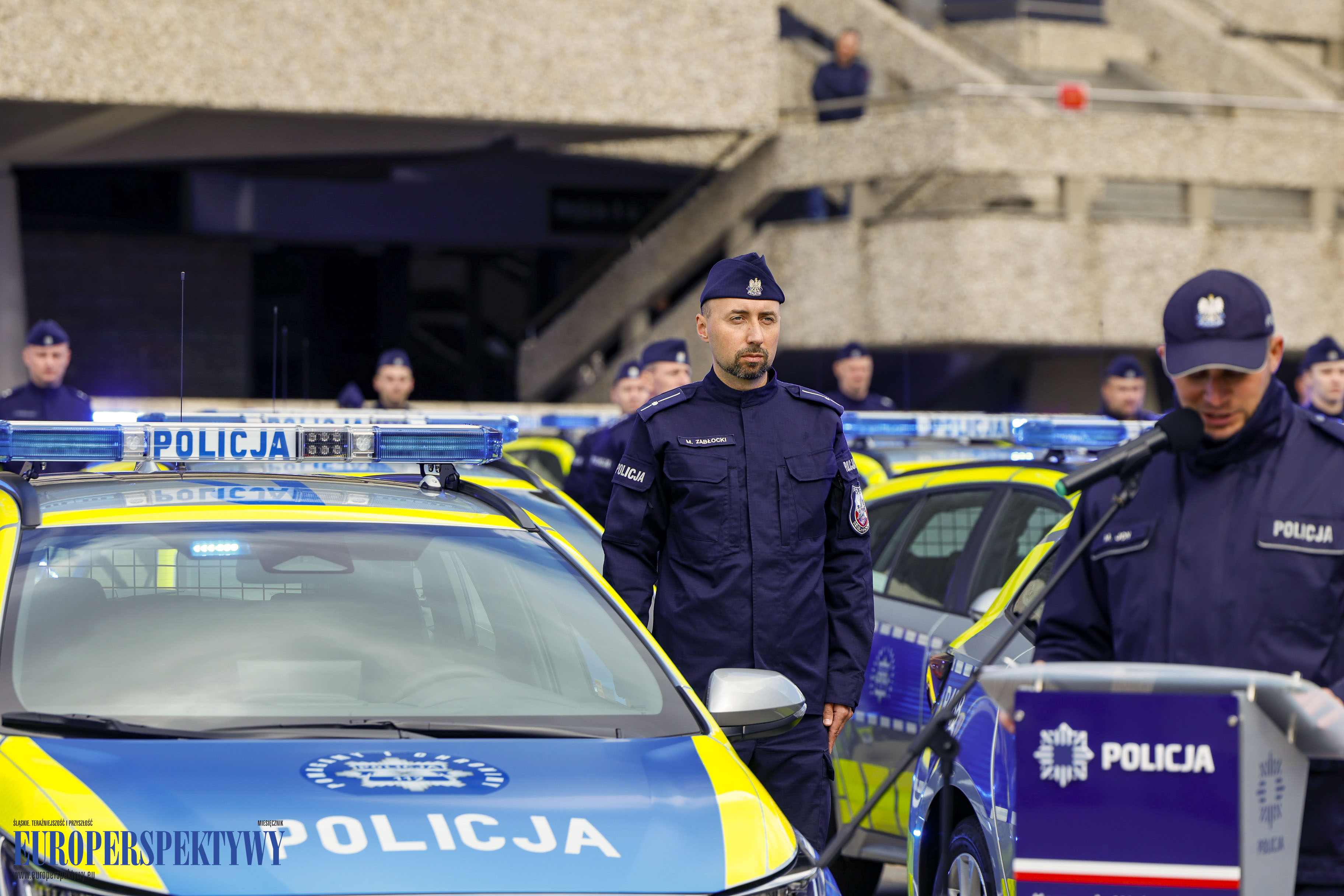 Europerspektywy Uroczyste przekazanie radiowozów