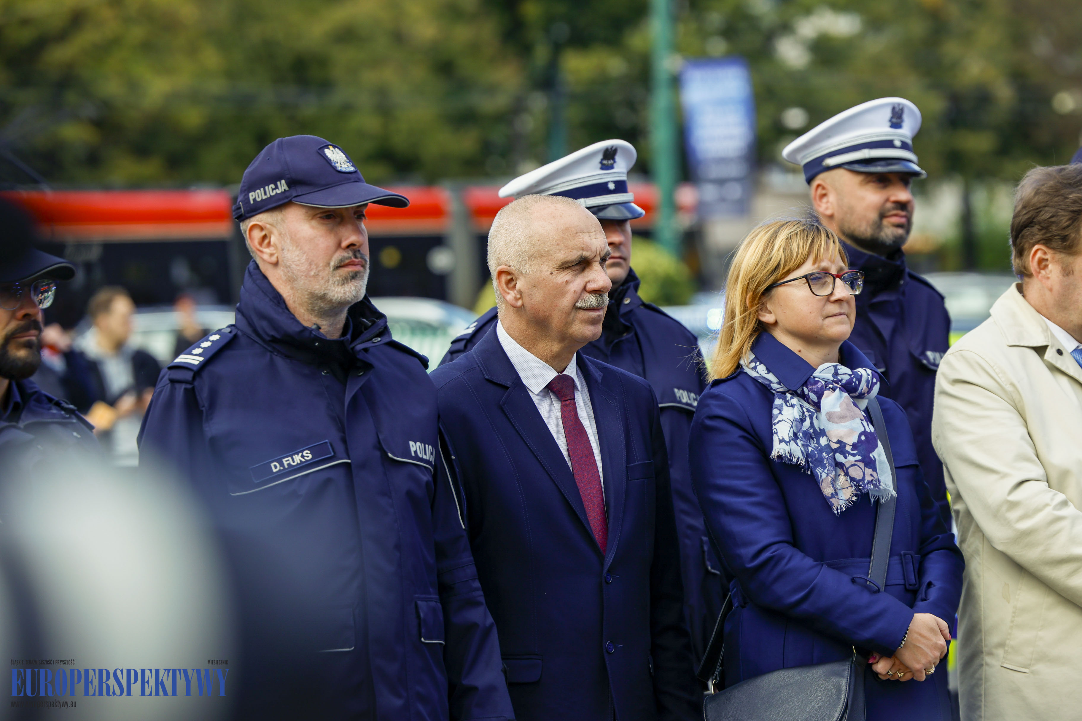 Europerspektywy Uroczyste przekazanie radiowozów