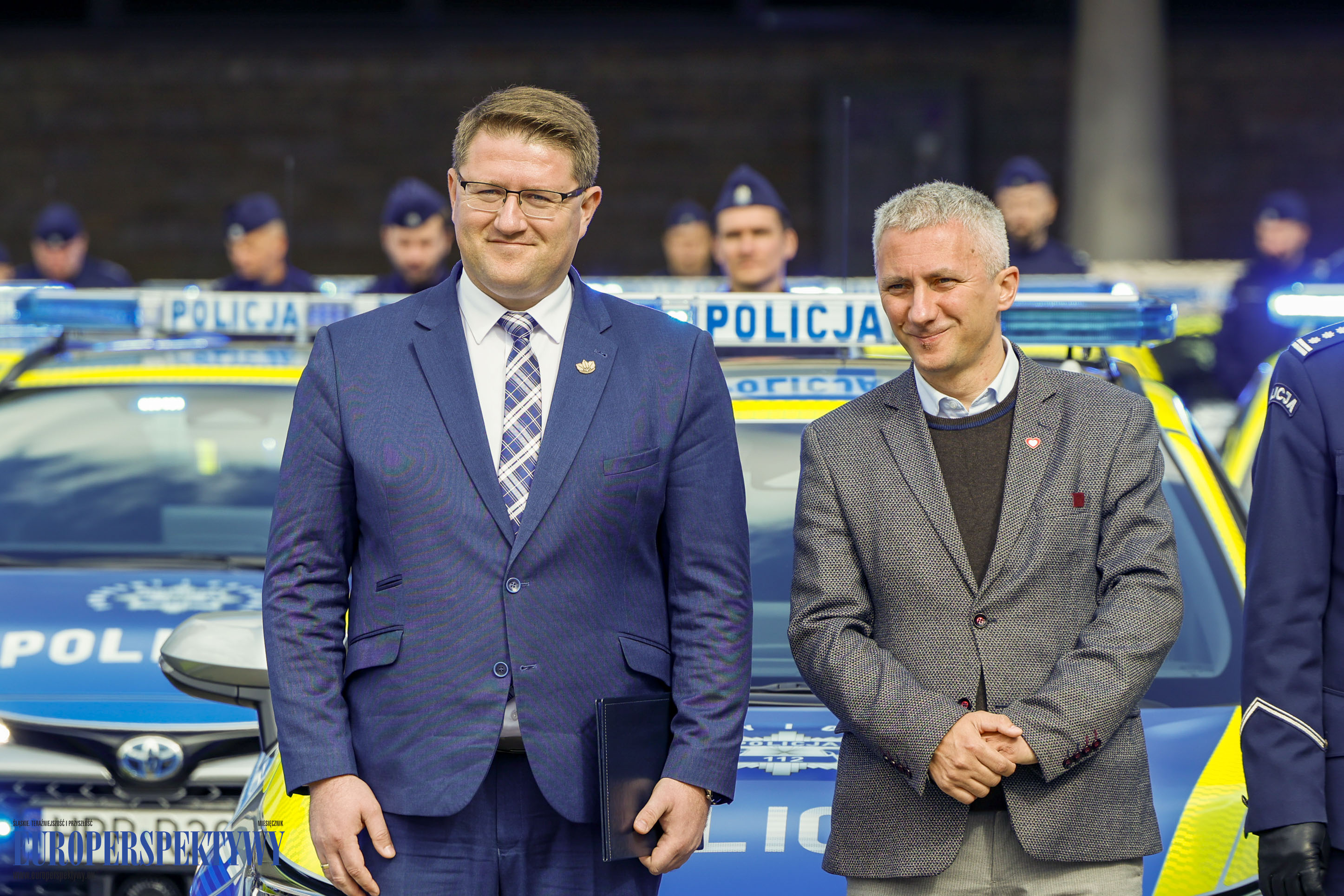 Europerspektywy Uroczyste przekazanie radiowozów