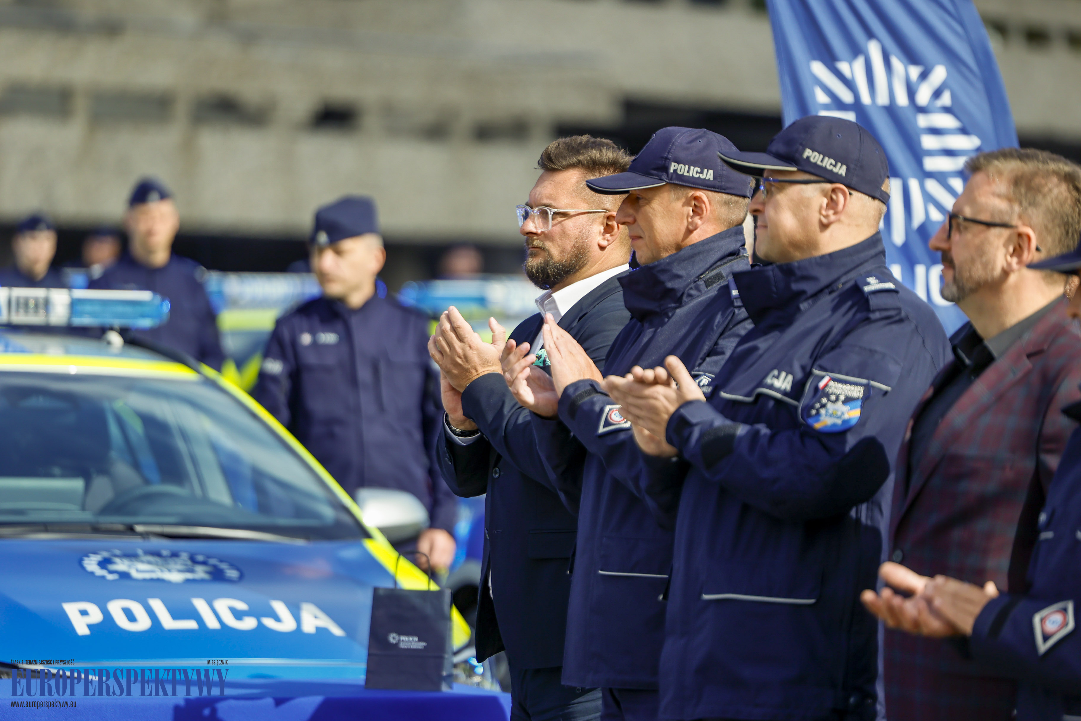 Europerspektywy Uroczyste przekazanie radiowozów