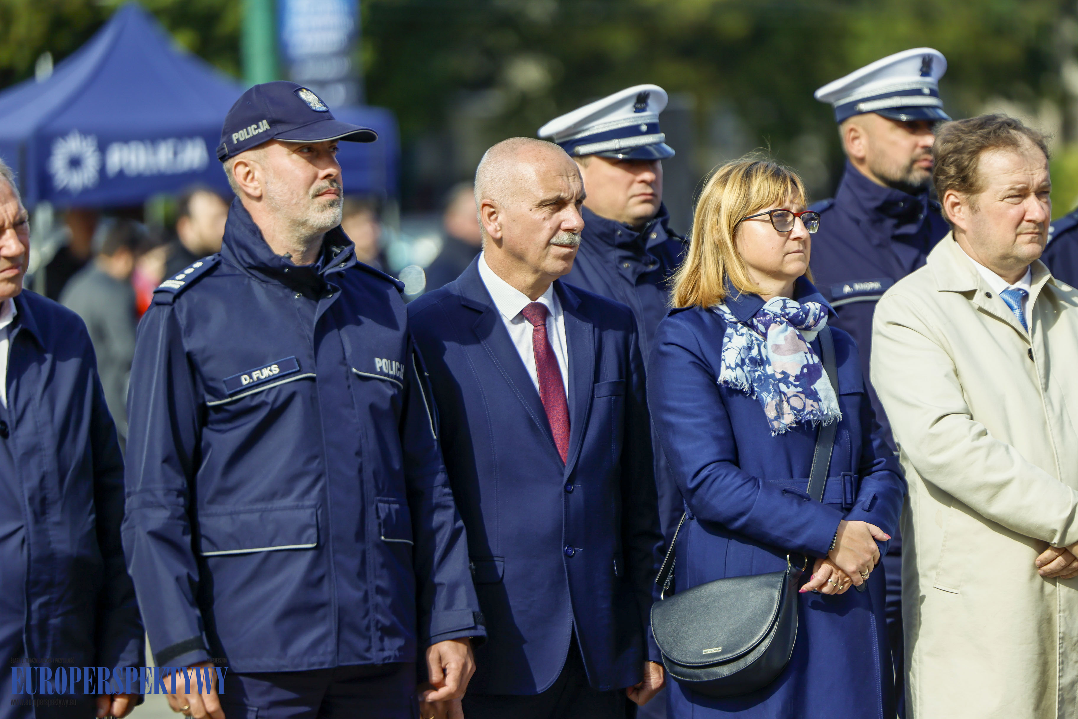 Europerspektywy Uroczyste przekazanie radiowozów