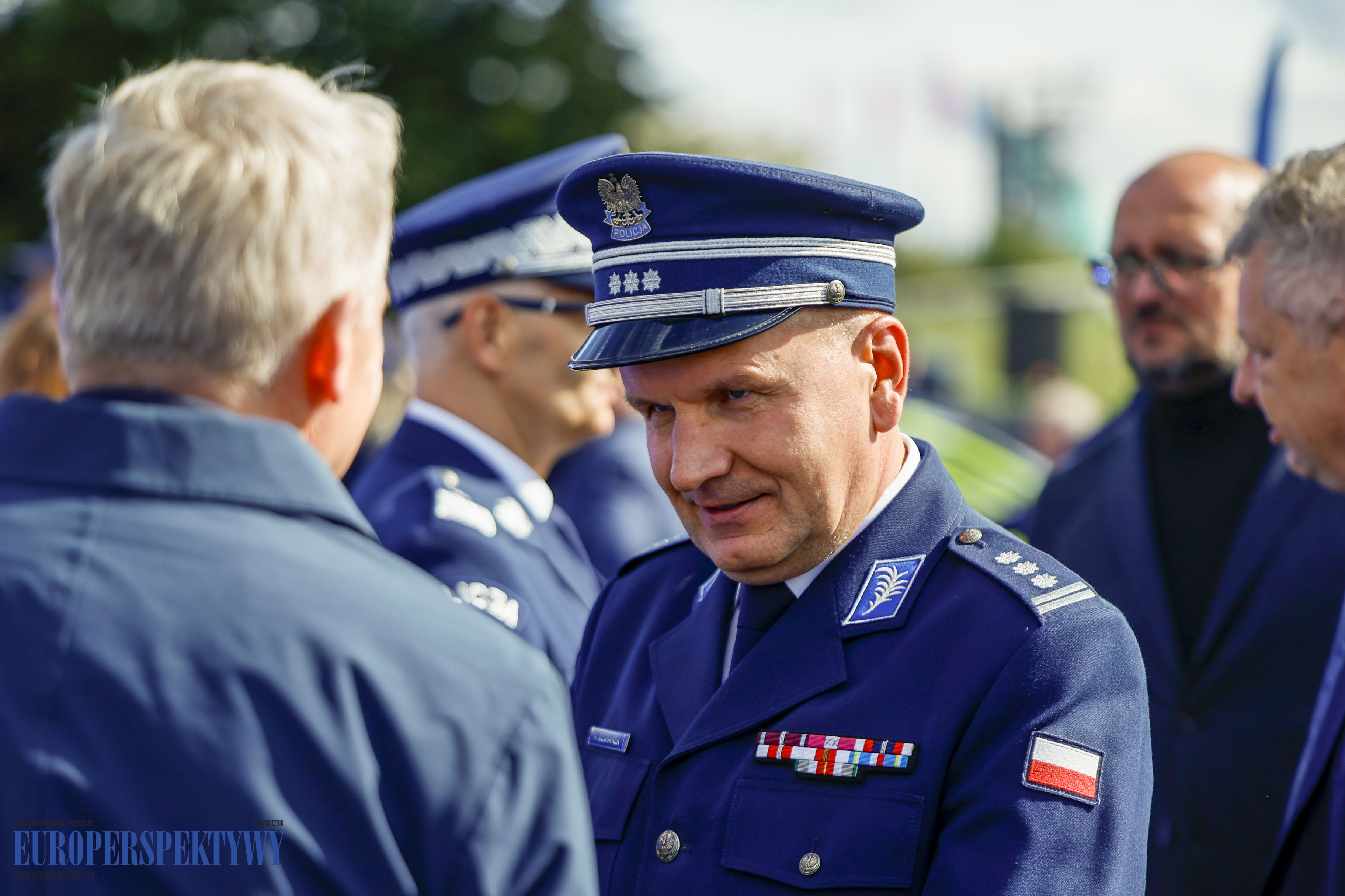 Europerspektywy Uroczyste przekazanie radiowozów