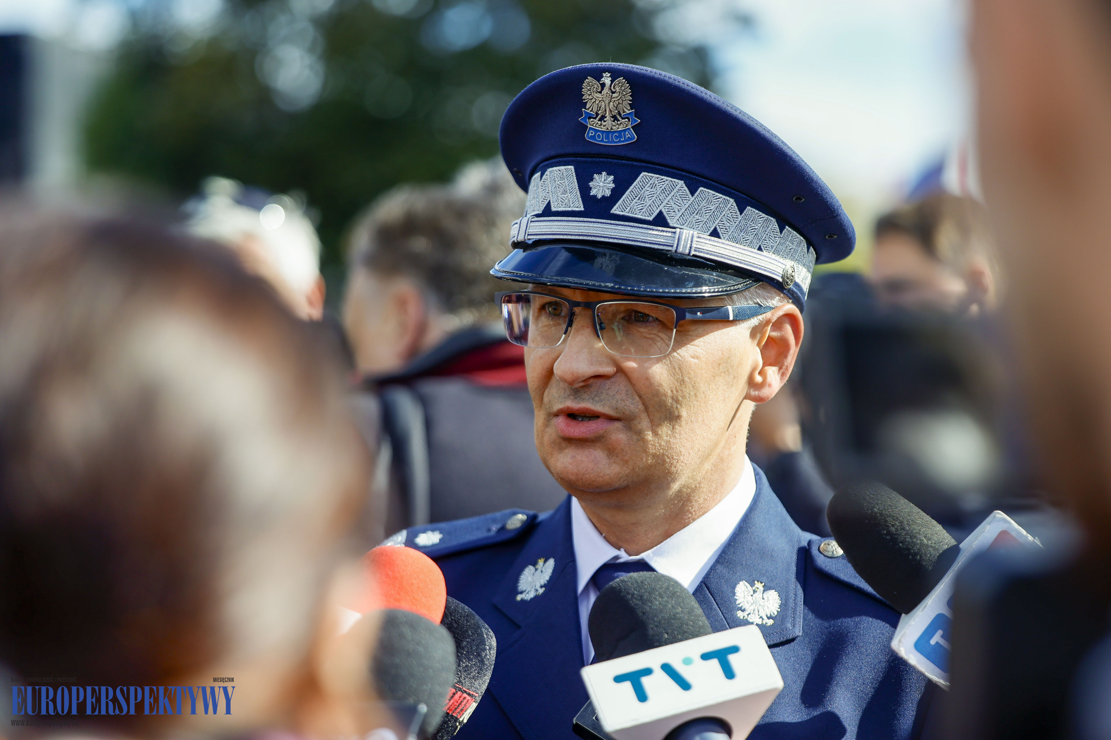 Europerspektywy Uroczyste przekazanie radiowozów