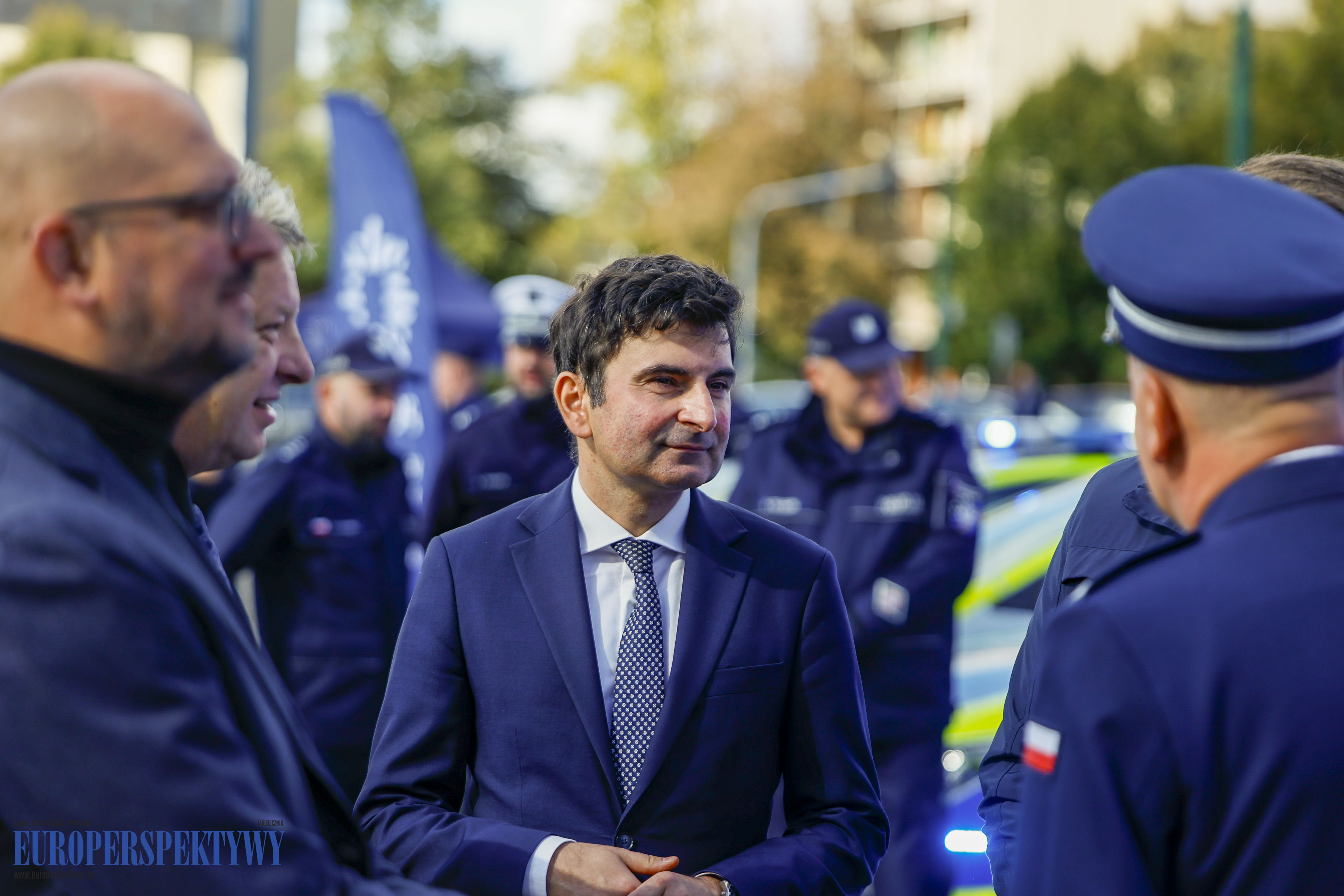 Europerspektywy Uroczyste przekazanie radiowozów