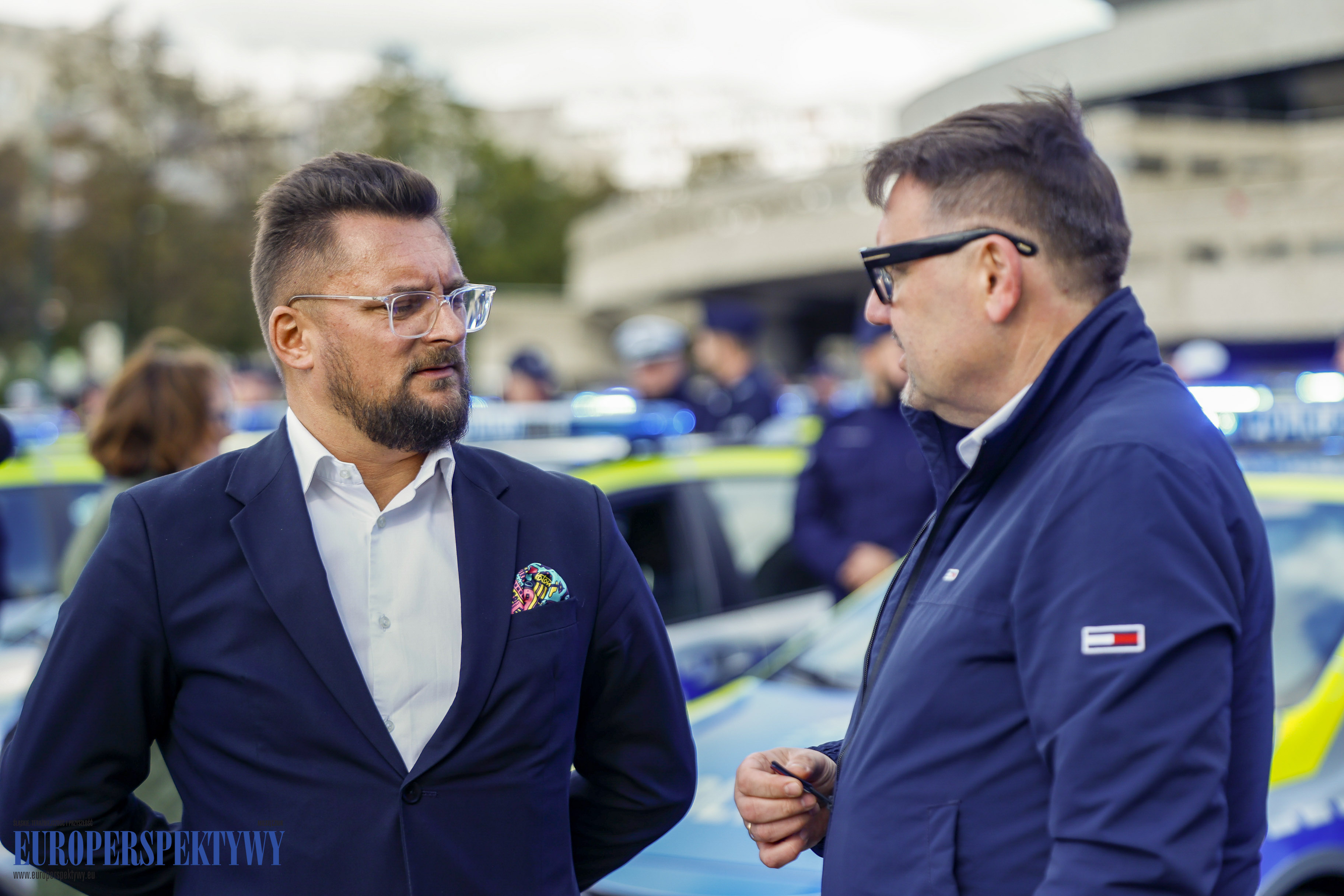 Europerspektywy Uroczyste przekazanie radiowozów