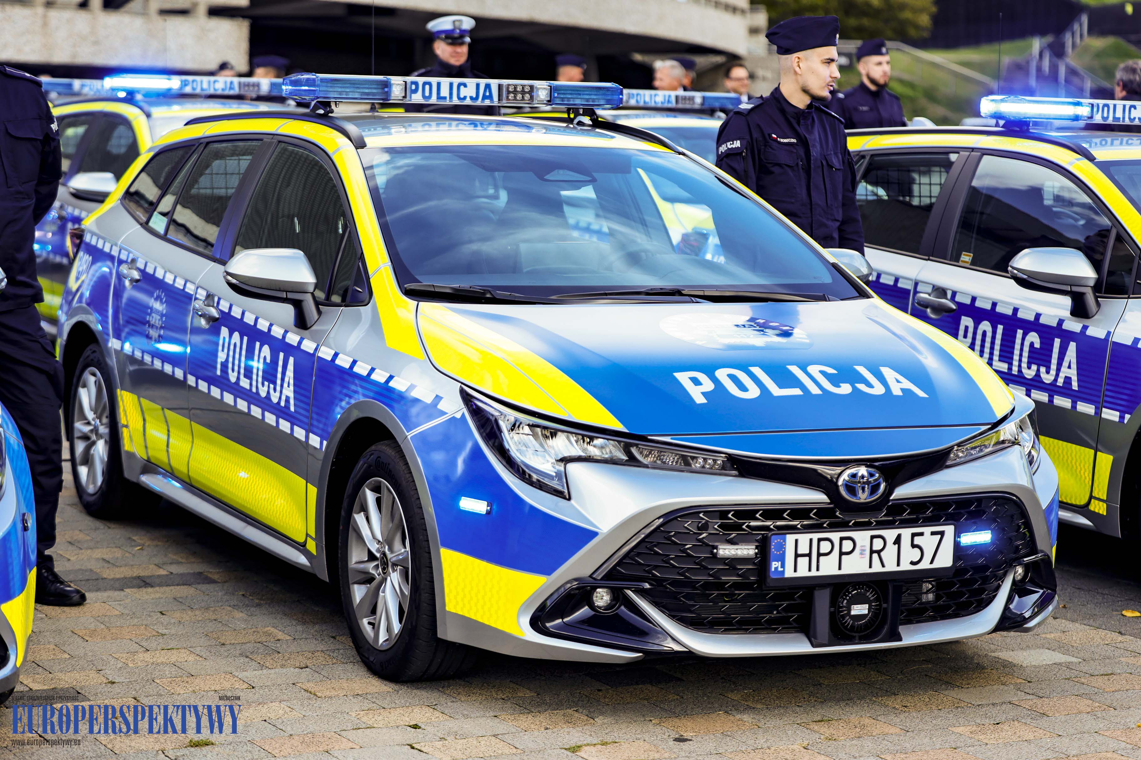 Europerspektywy Uroczyste przekazanie radiowozów