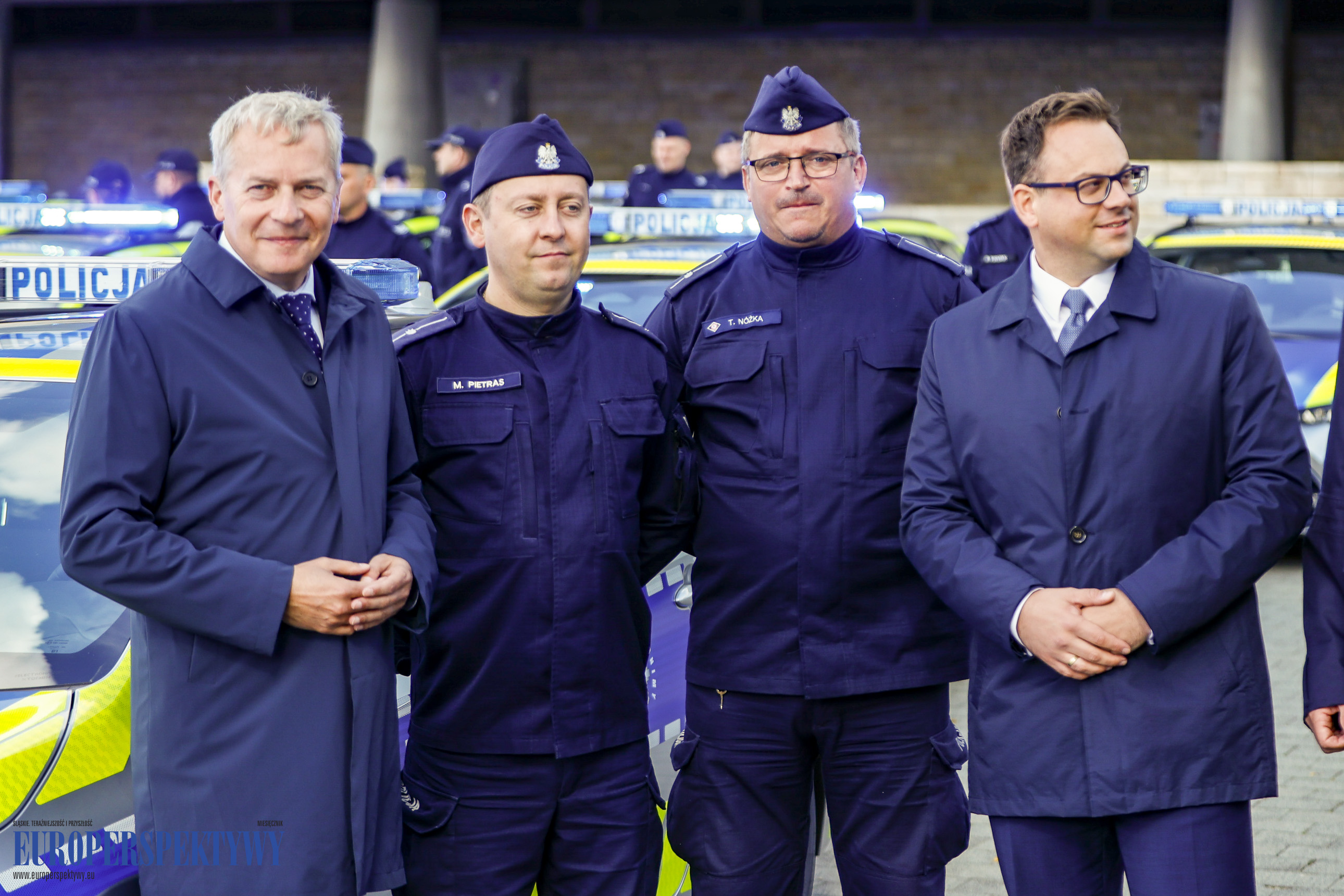 Europerspektywy Uroczyste przekazanie radiowozów