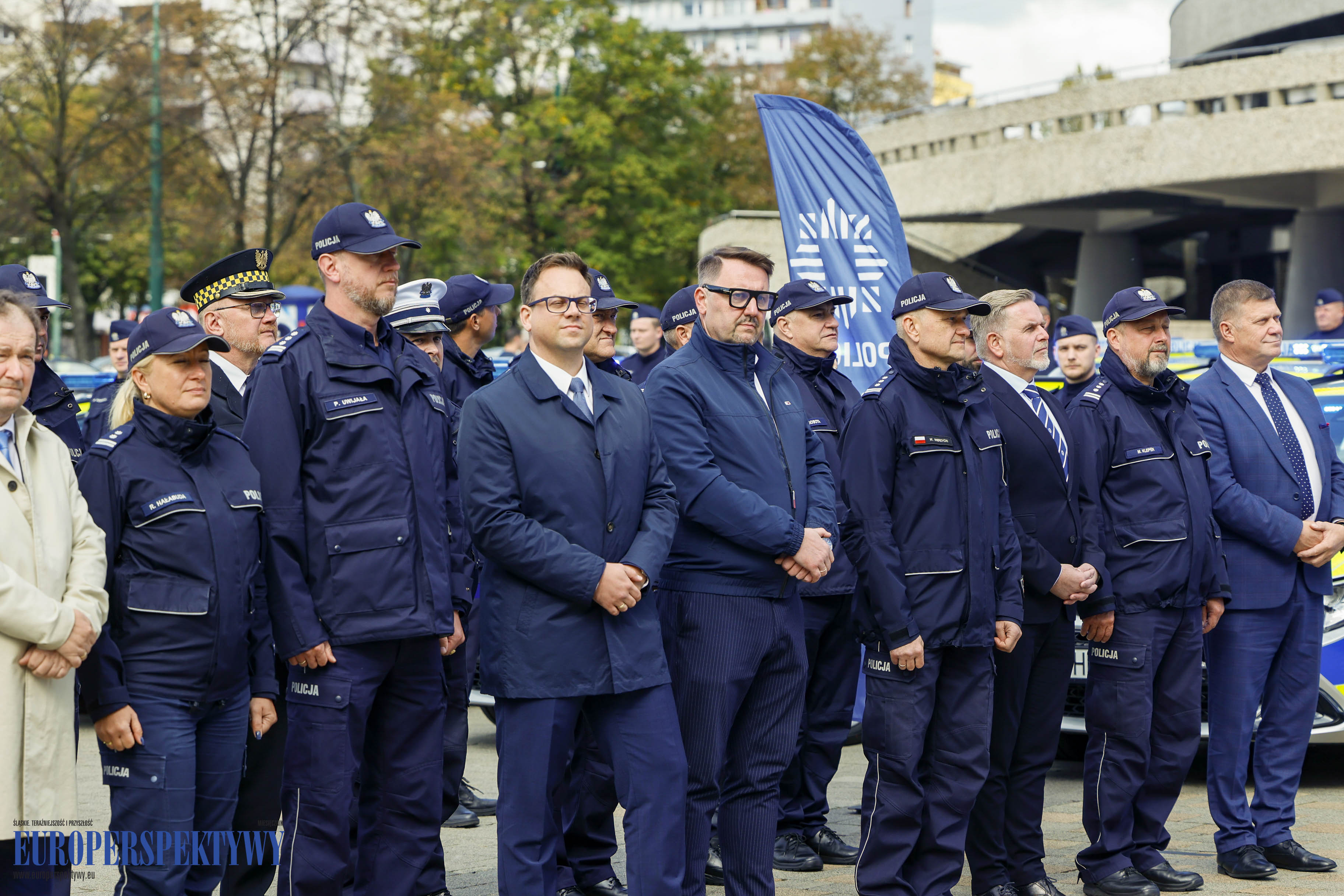 Europerspektywy Uroczyste przekazanie radiowozów