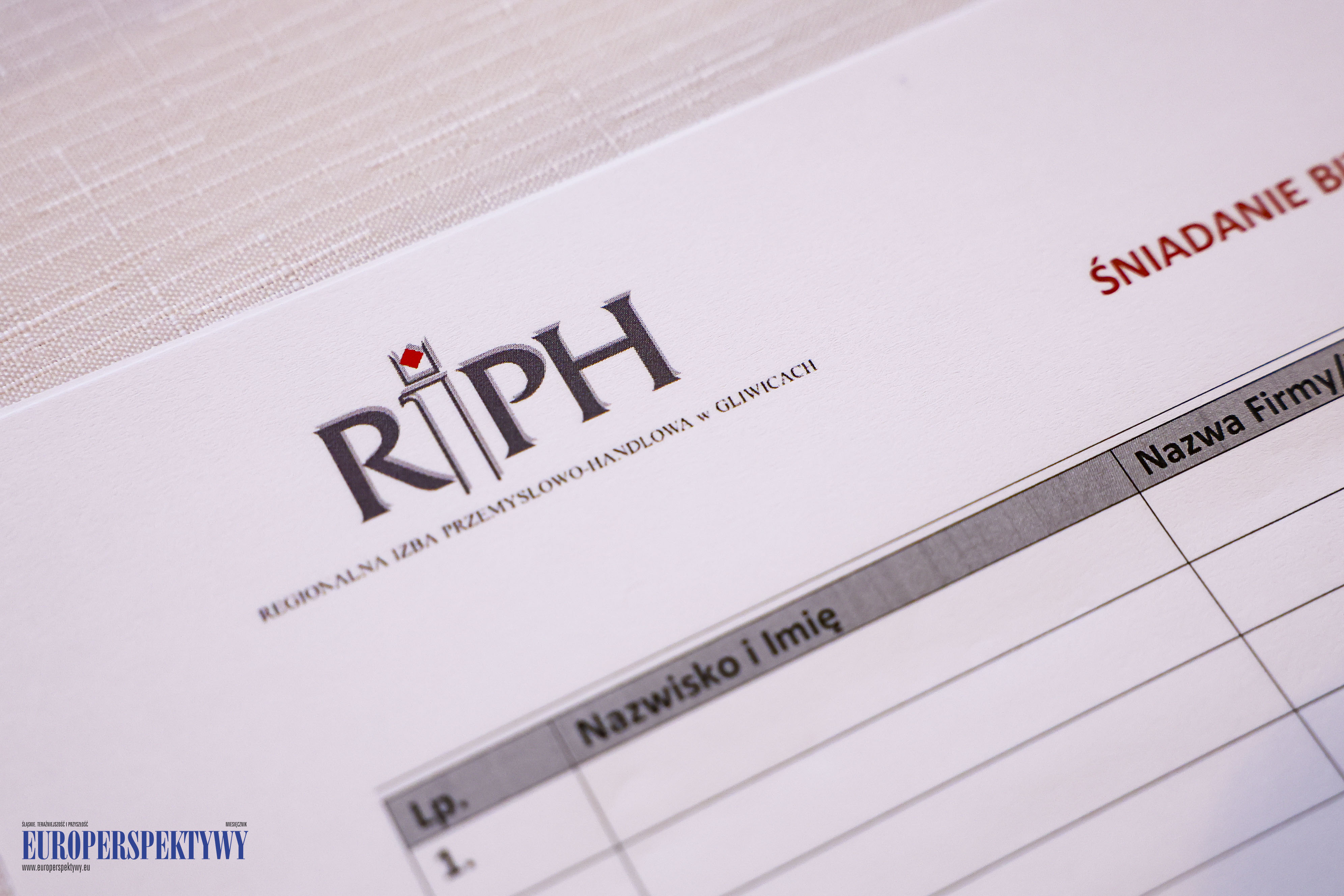 Europerspektywy RIPH - Śniadanie biznesowe