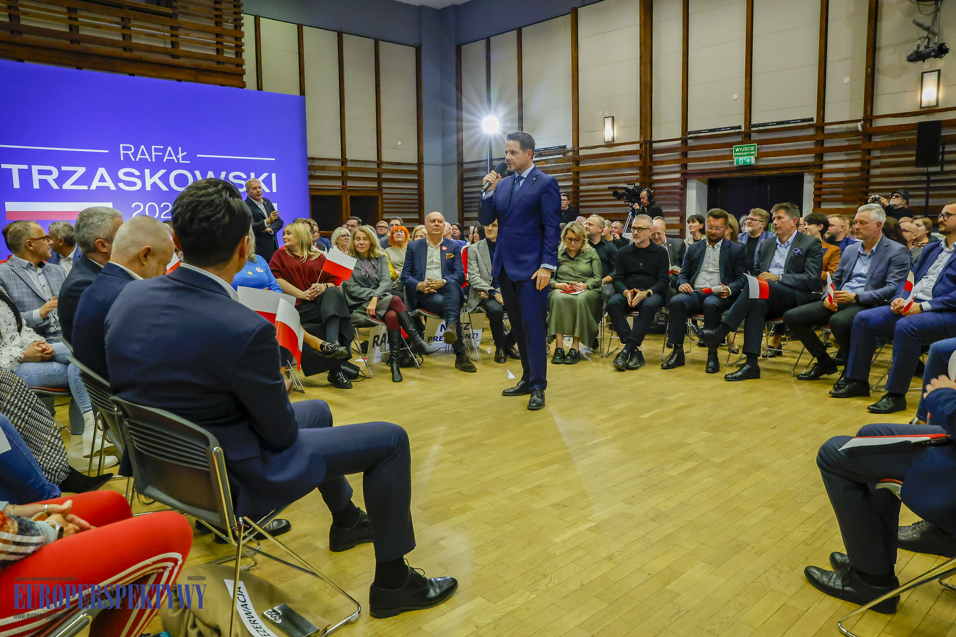 Europerspektywy Otwarte spotkanie Rafała Trzaskowskiego w Katowicach