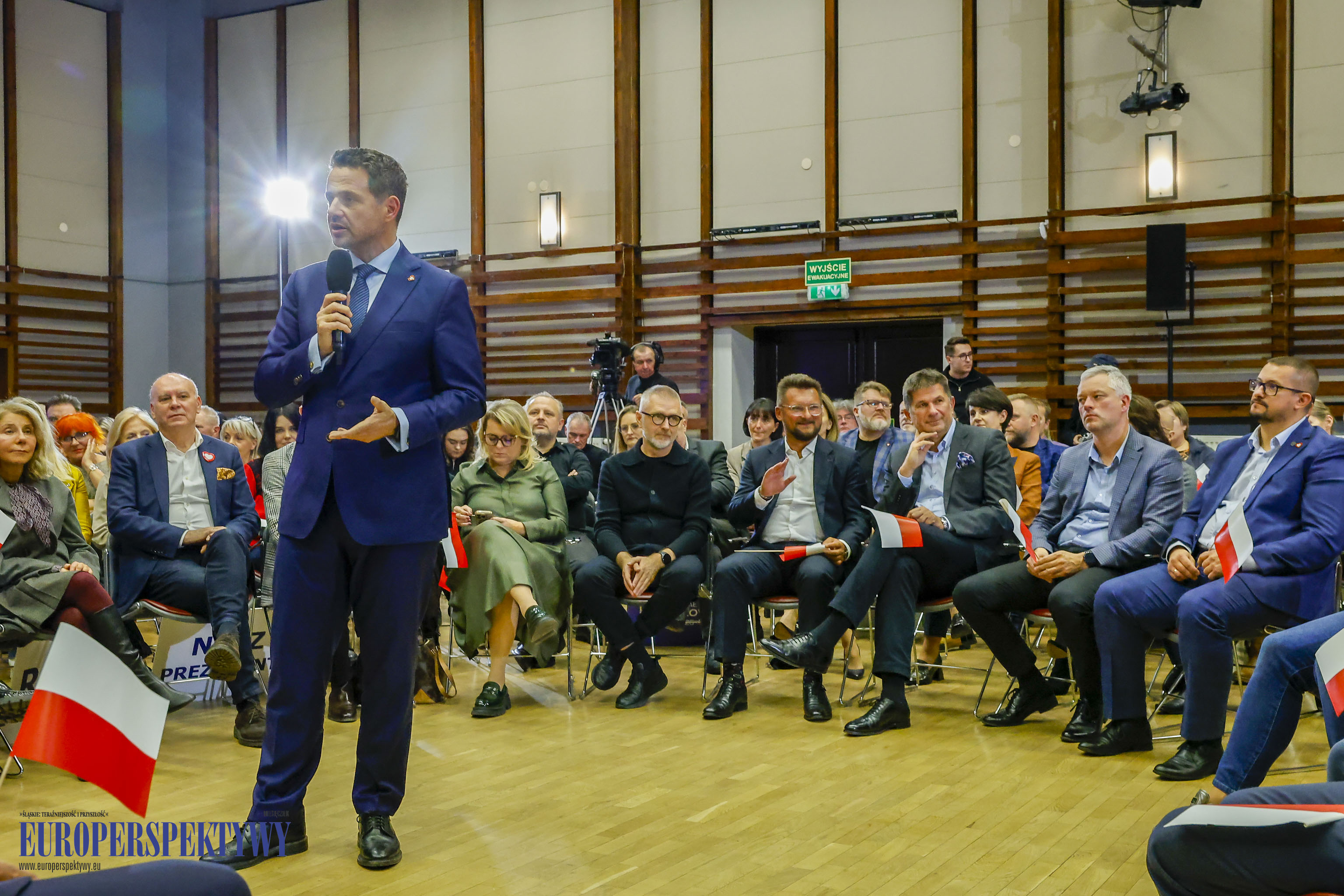 Europerspektywy Otwarte spotkanie Rafała Trzaskowskiego w Katowicach