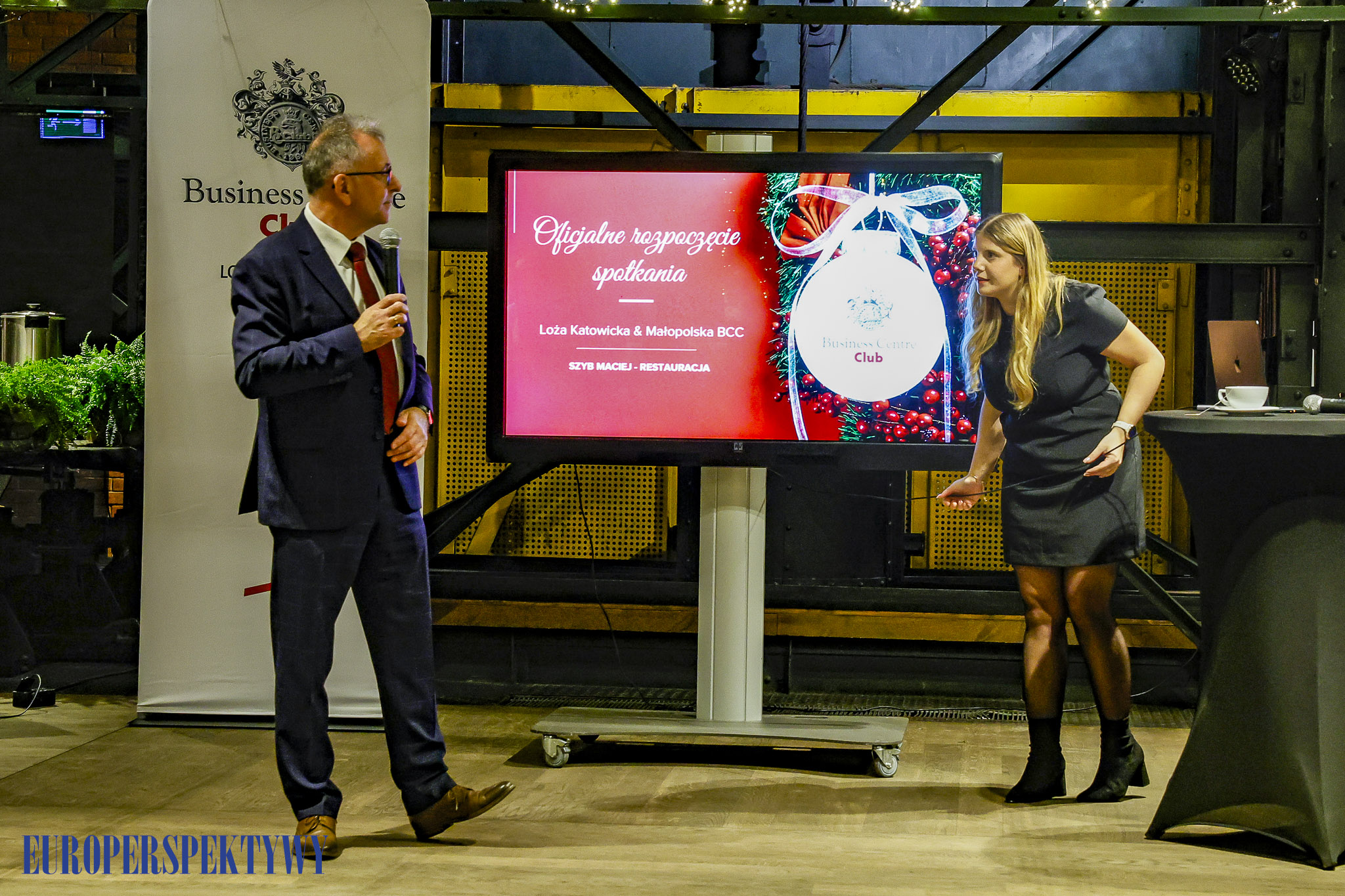 _MG_2544 Europerspektywy Spotkanie świąteczne Loży Katowickiej i Małopolskiej BCC