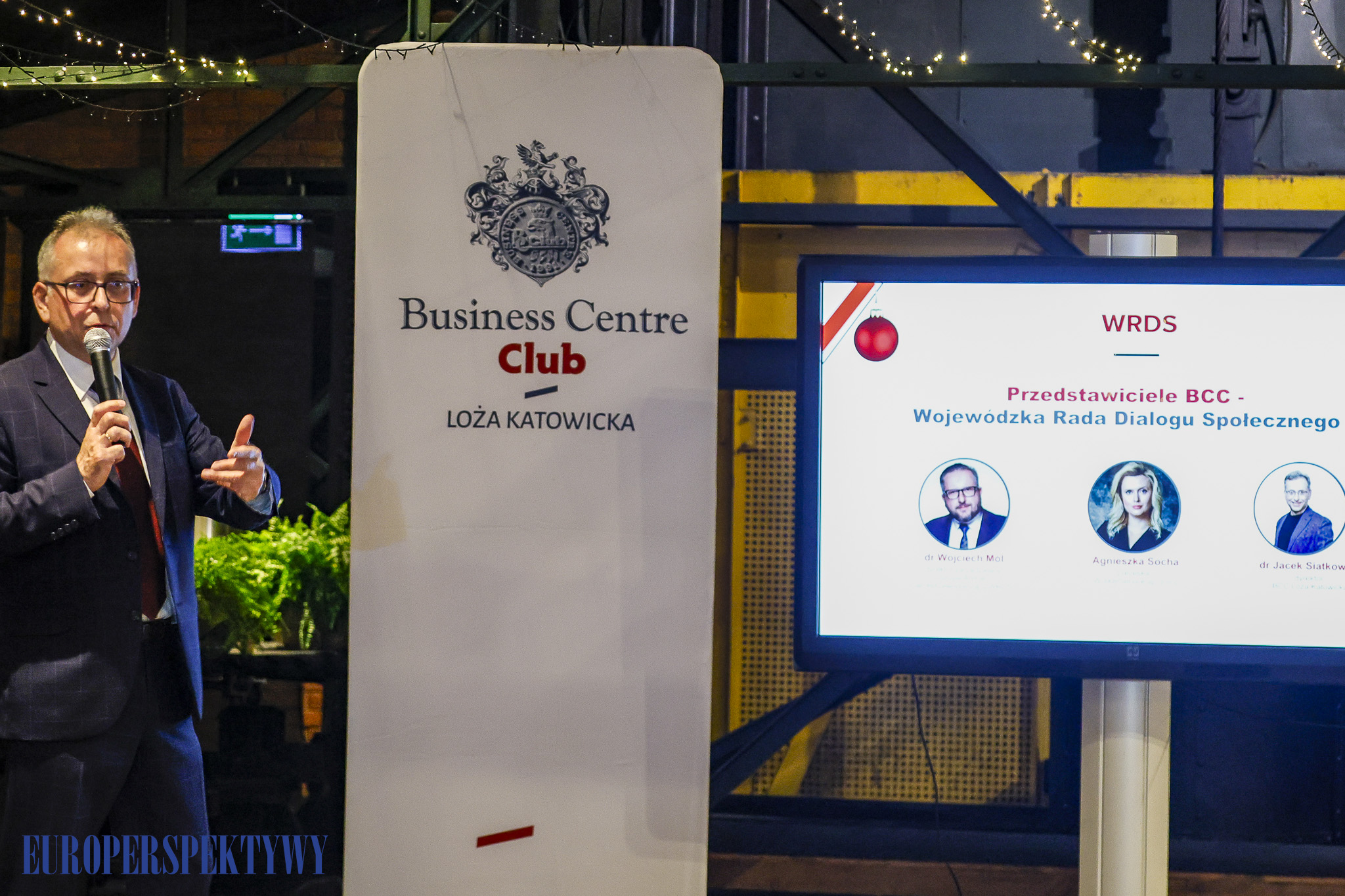 _MG_2934 Europerspektywy Spotkanie świąteczne Loży Katowickiej i Małopolskiej BCC