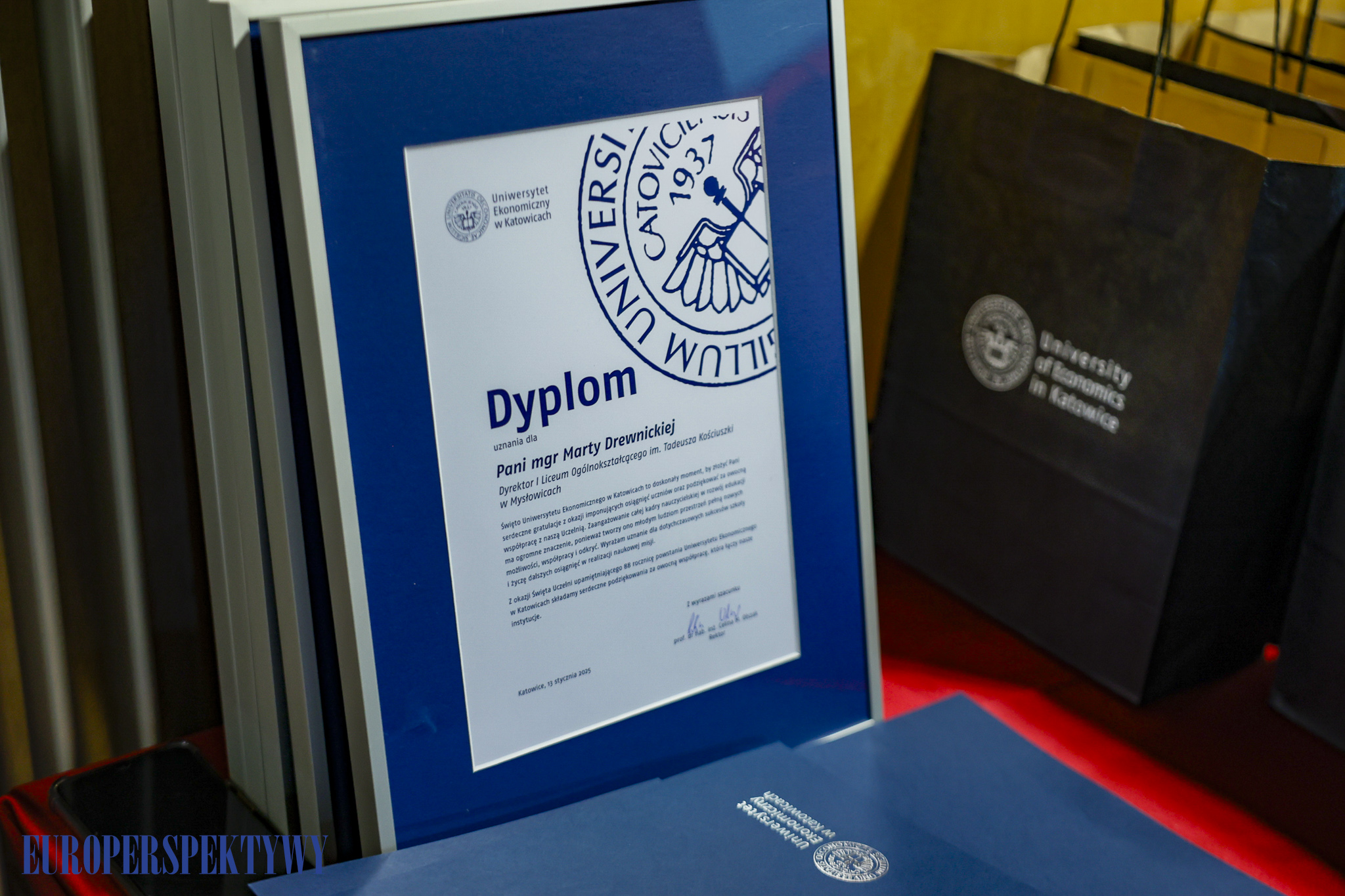 AE (77 z 187) Europerspektywy Uniwersytet Ekonomiczny obchodził swoje 88. urodziny