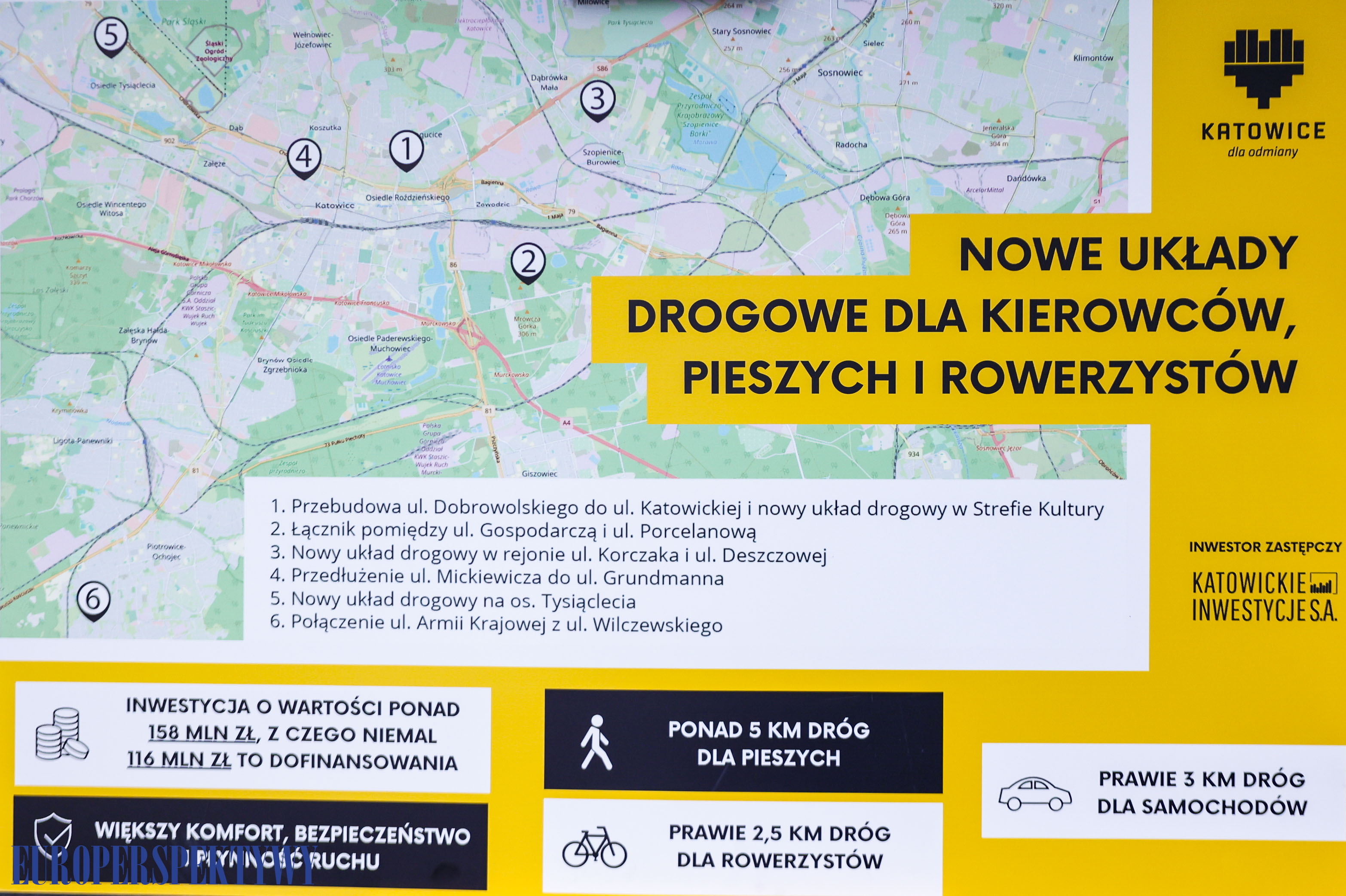 Europerspektywy Katowice: nowe inwestycje drogowe