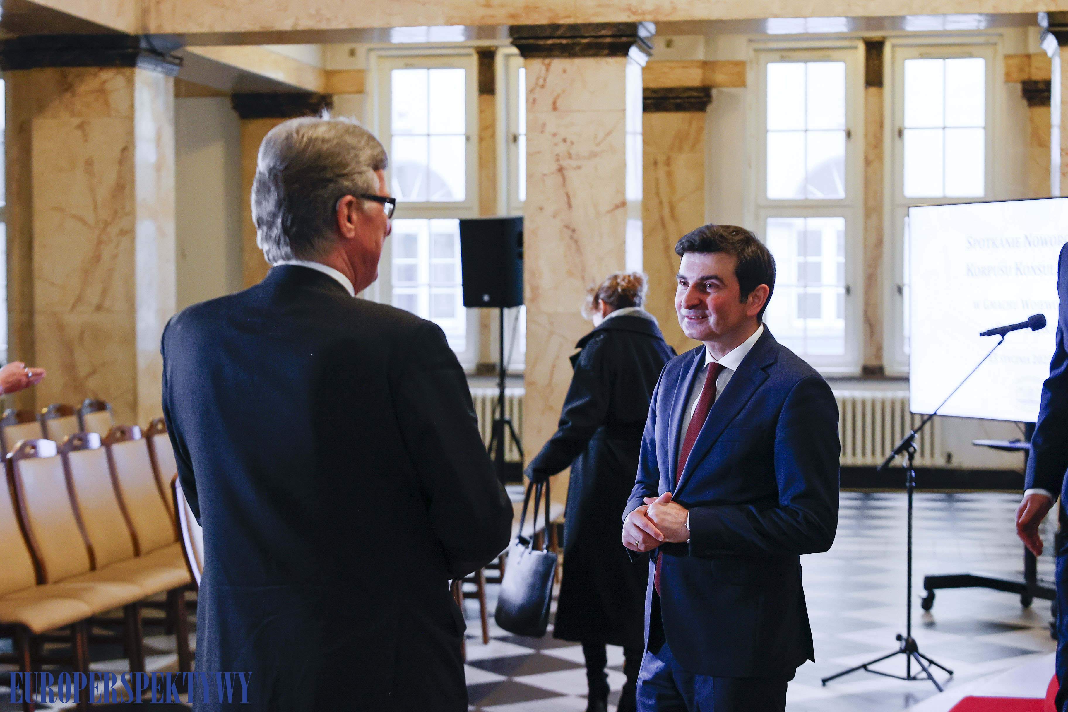 EP (2 z 9) Europerspektywy 2025: noworoczne spotkanie korpusu konsularnego