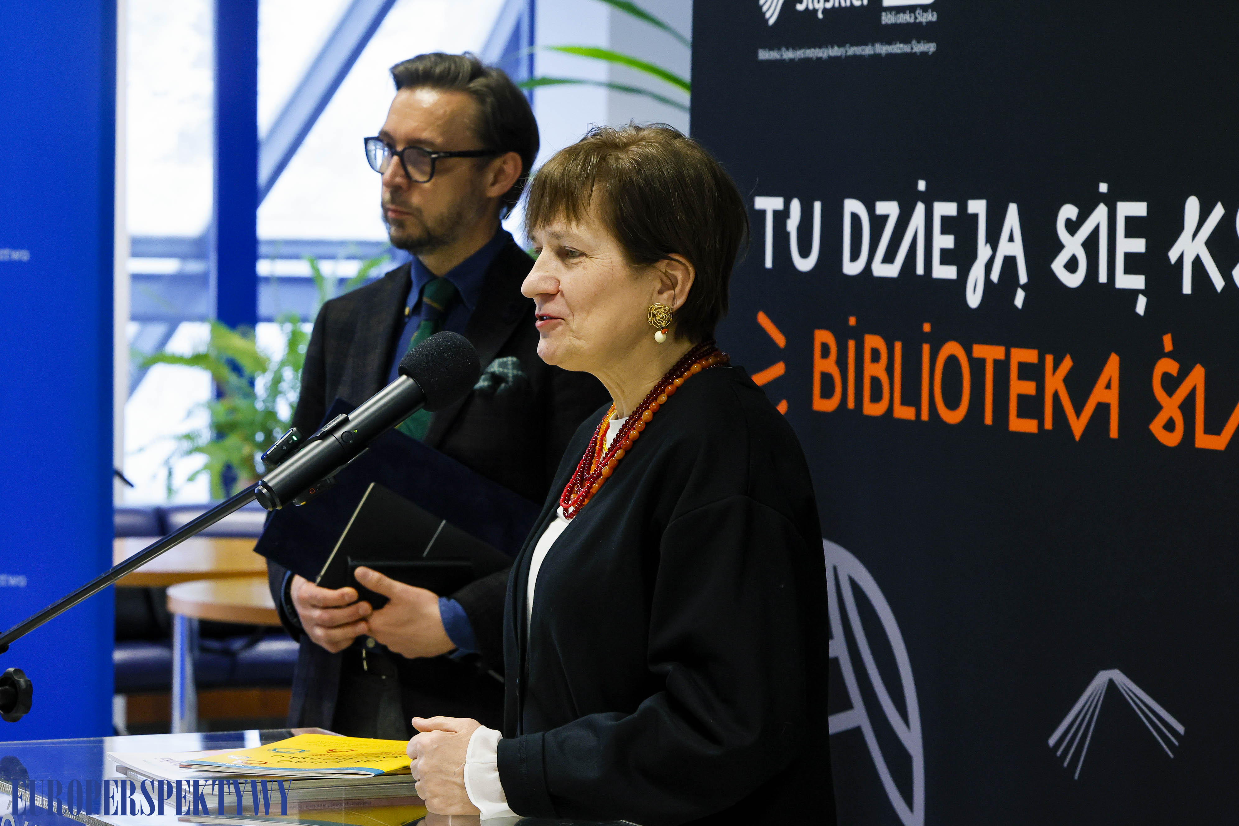 EP (25 z 31) Europerspektywy Po ślōnsku – Biblioteka Śląska popularyzuje i promuje