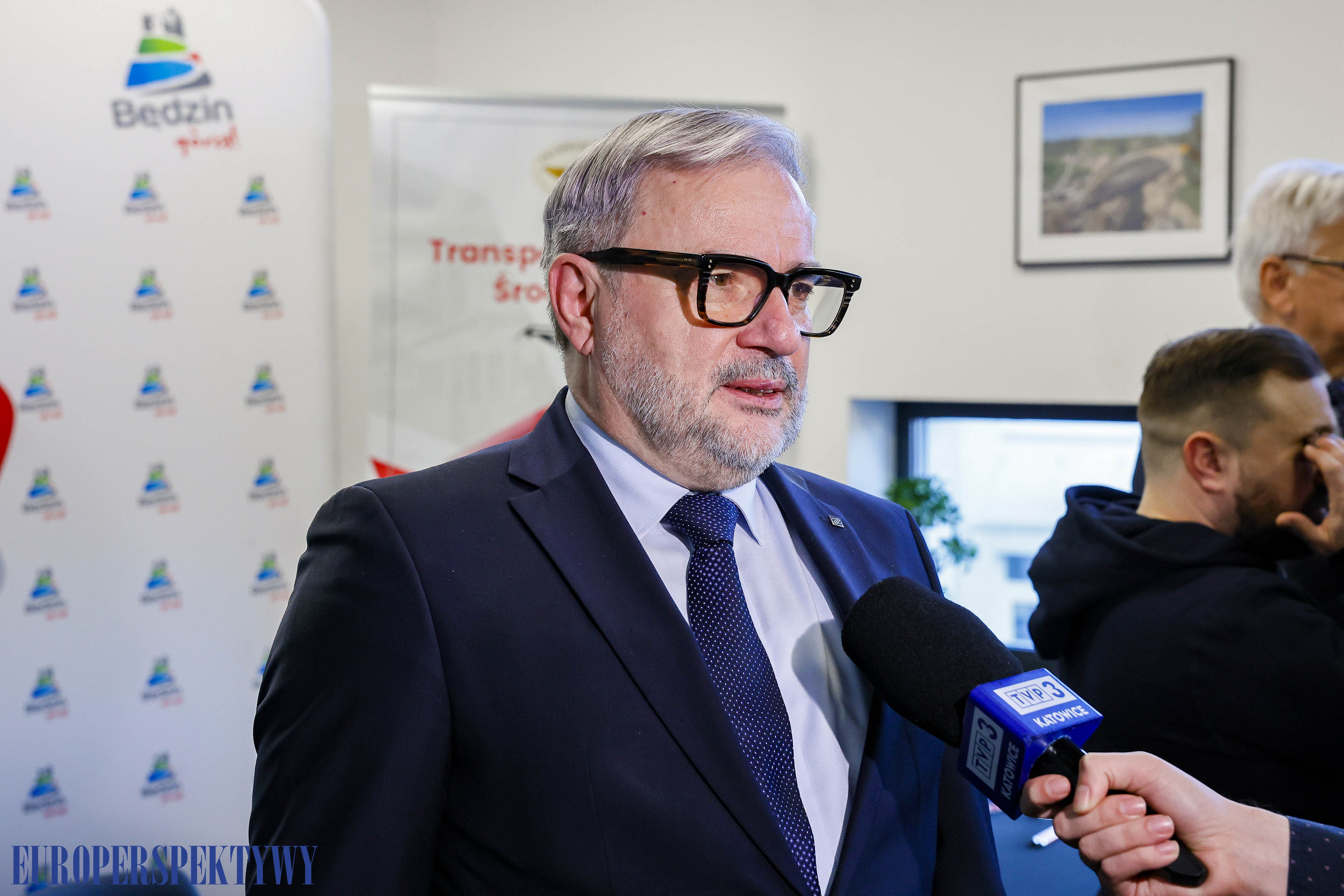 EP (36 z 37) Europerspektywy Będzin i Tramwaje Śląskie SA: podpisanie umowy