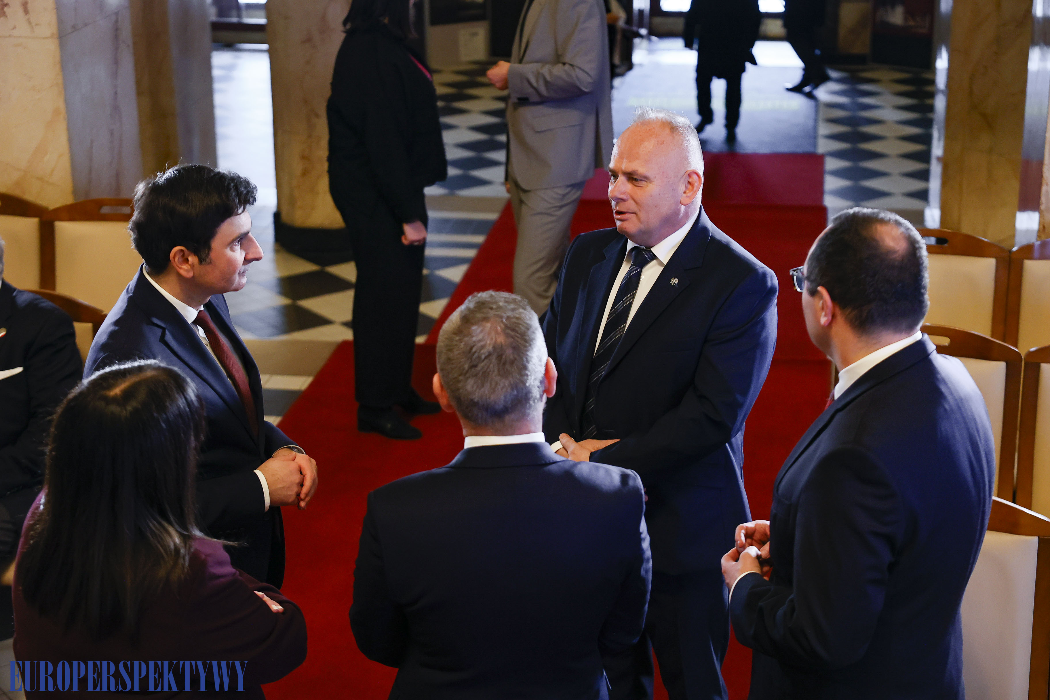 EP (7 z 9) Europerspektywy 2025: noworoczne spotkanie korpusu konsularnego