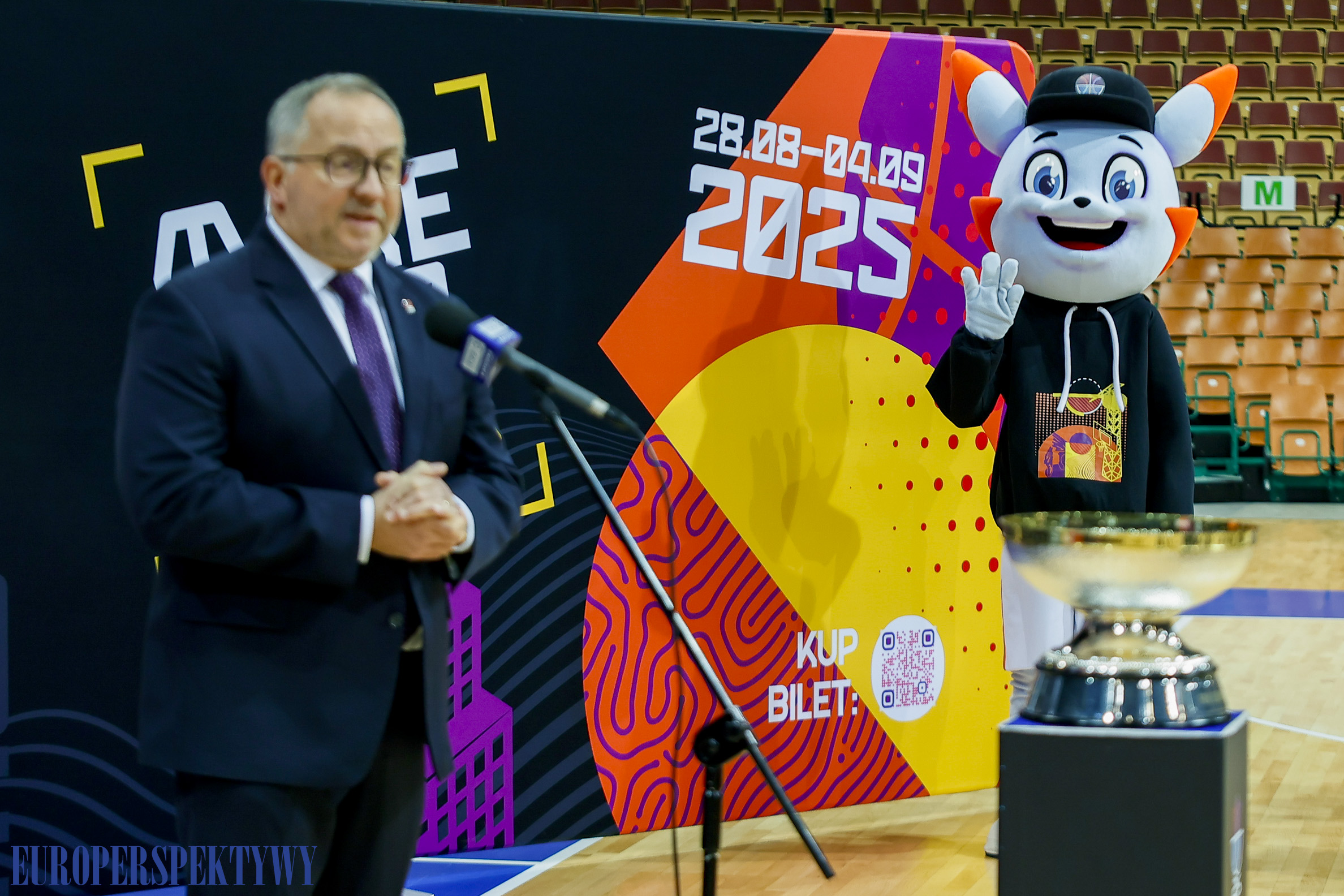 EP-10 Europerspektywy EuroBasket 2025: Katowice gospodarzem