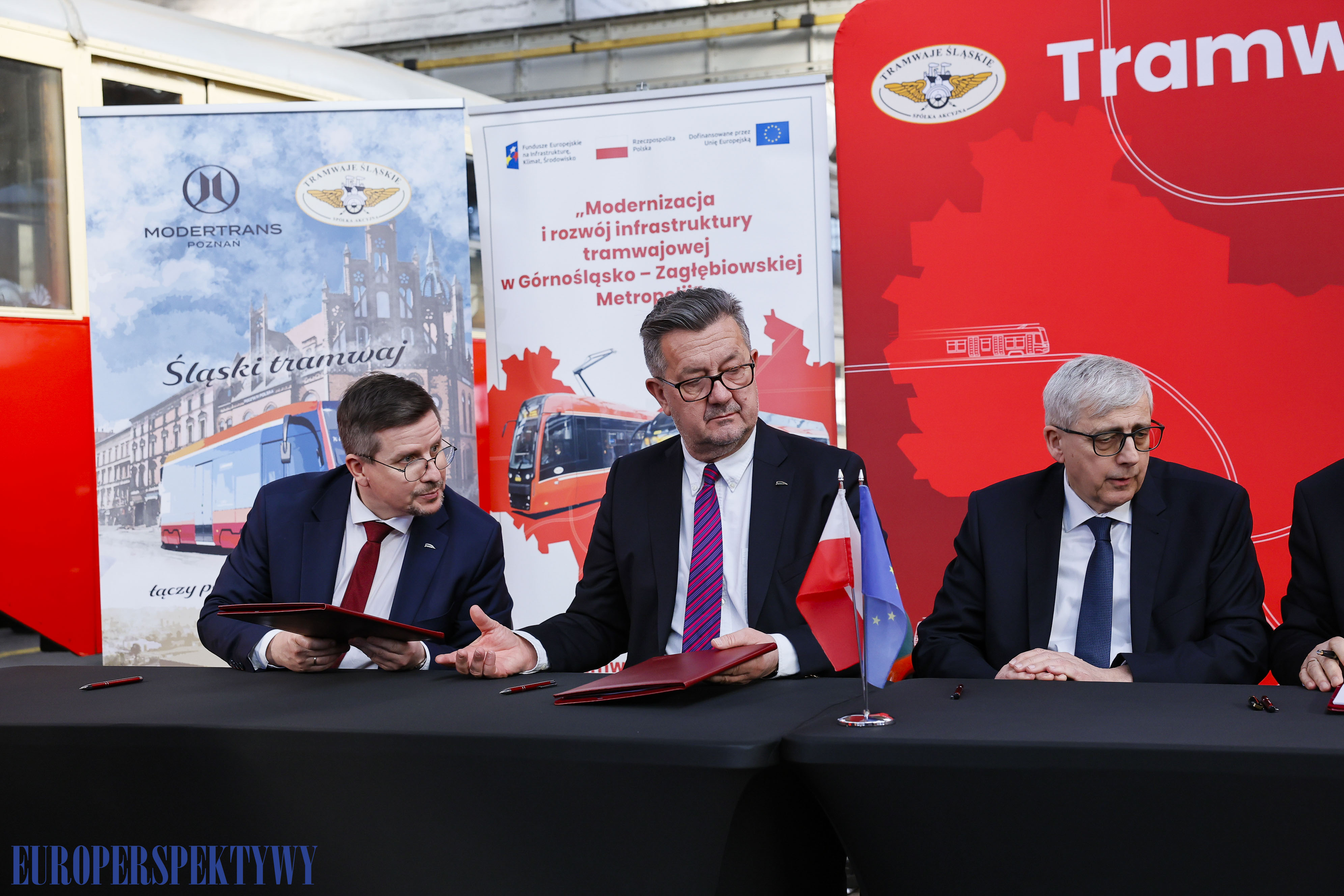 Europerspektywy Tramwaje Śląskie SA podpisały umowę na dostawę 50 nowych wagonów