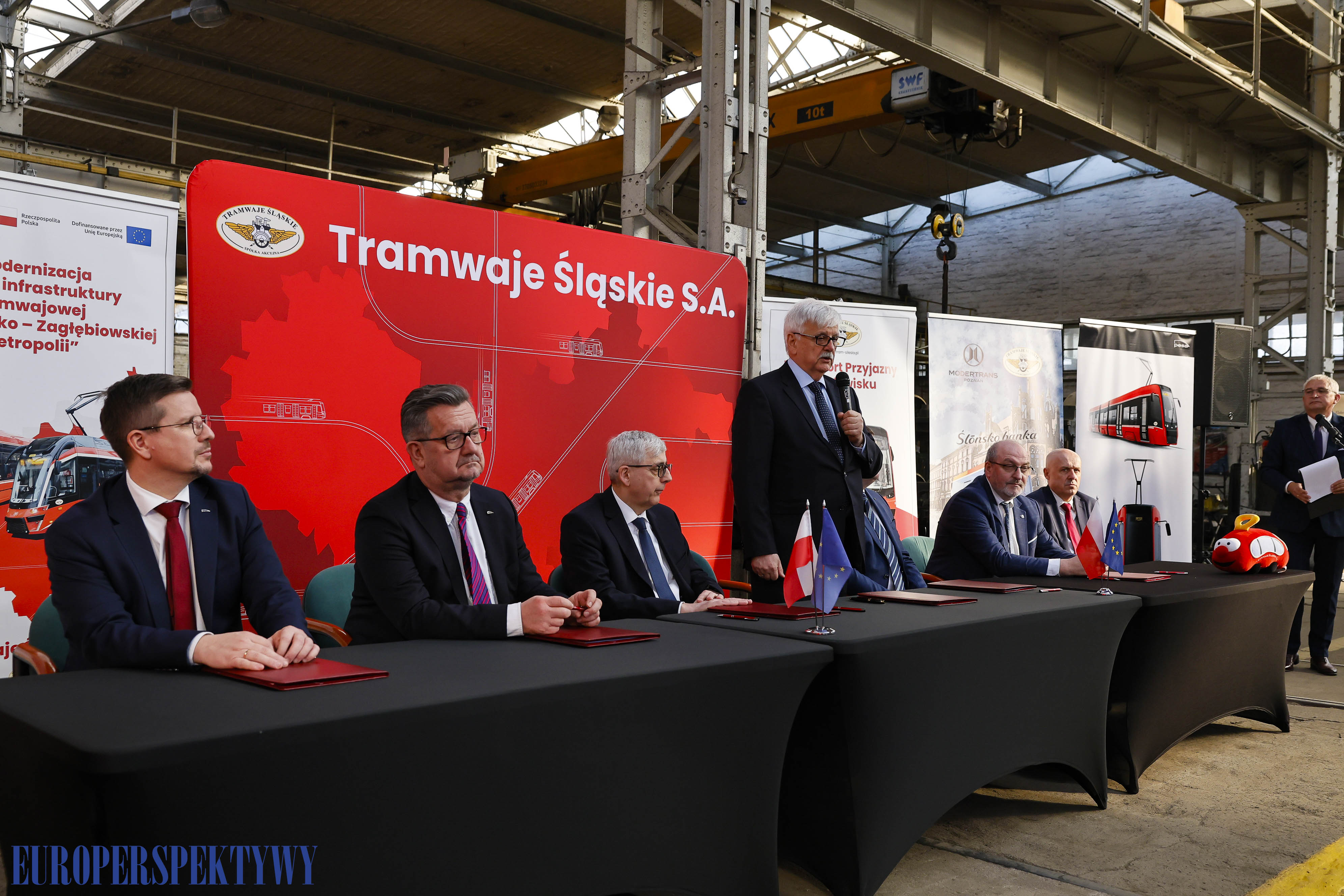 Europerspektywy Tramwaje Śląskie SA podpisały umowę na dostawę 50 nowych wagonów