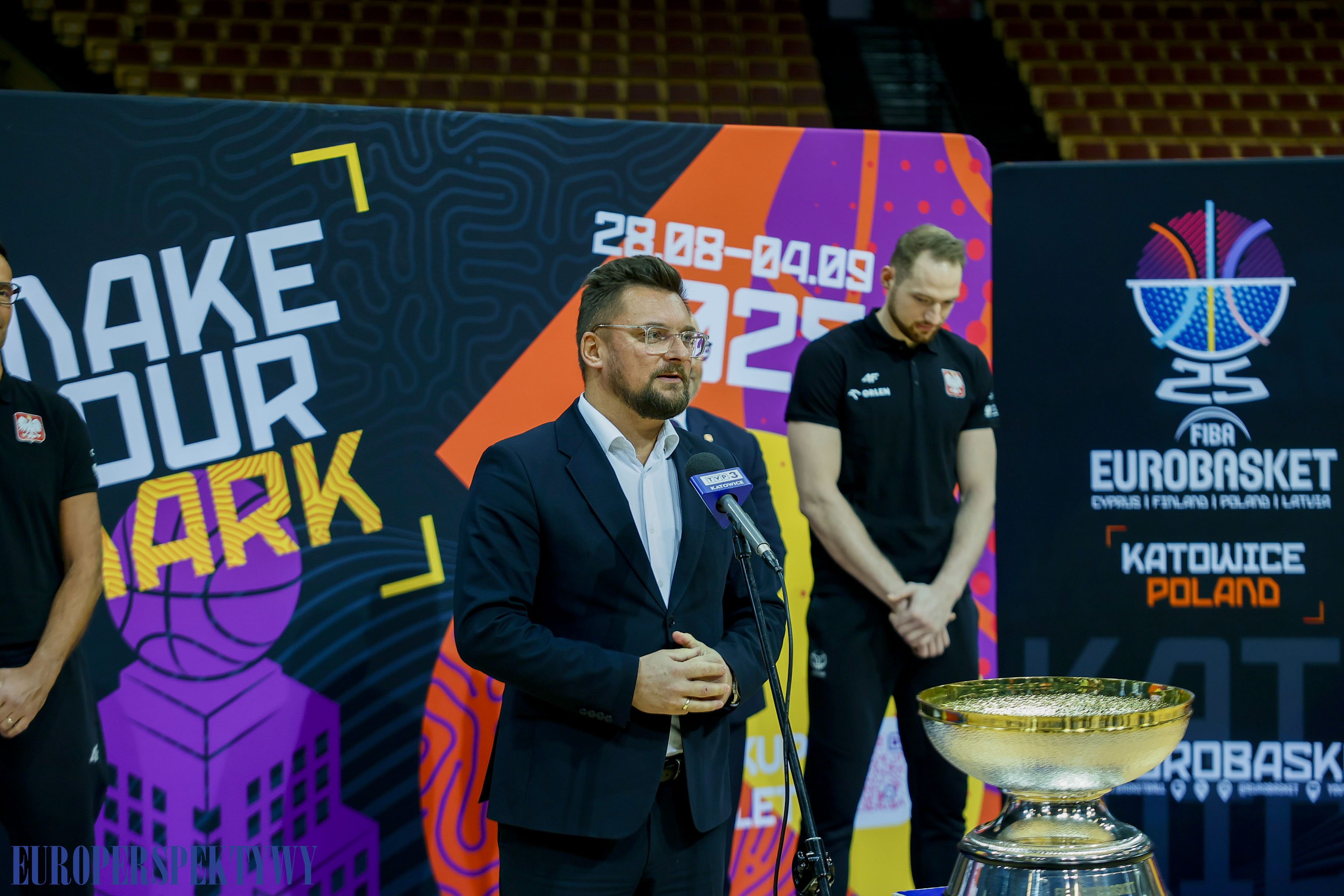 EP-3 Europerspektywy EuroBasket 2025: Katowice gospodarzem