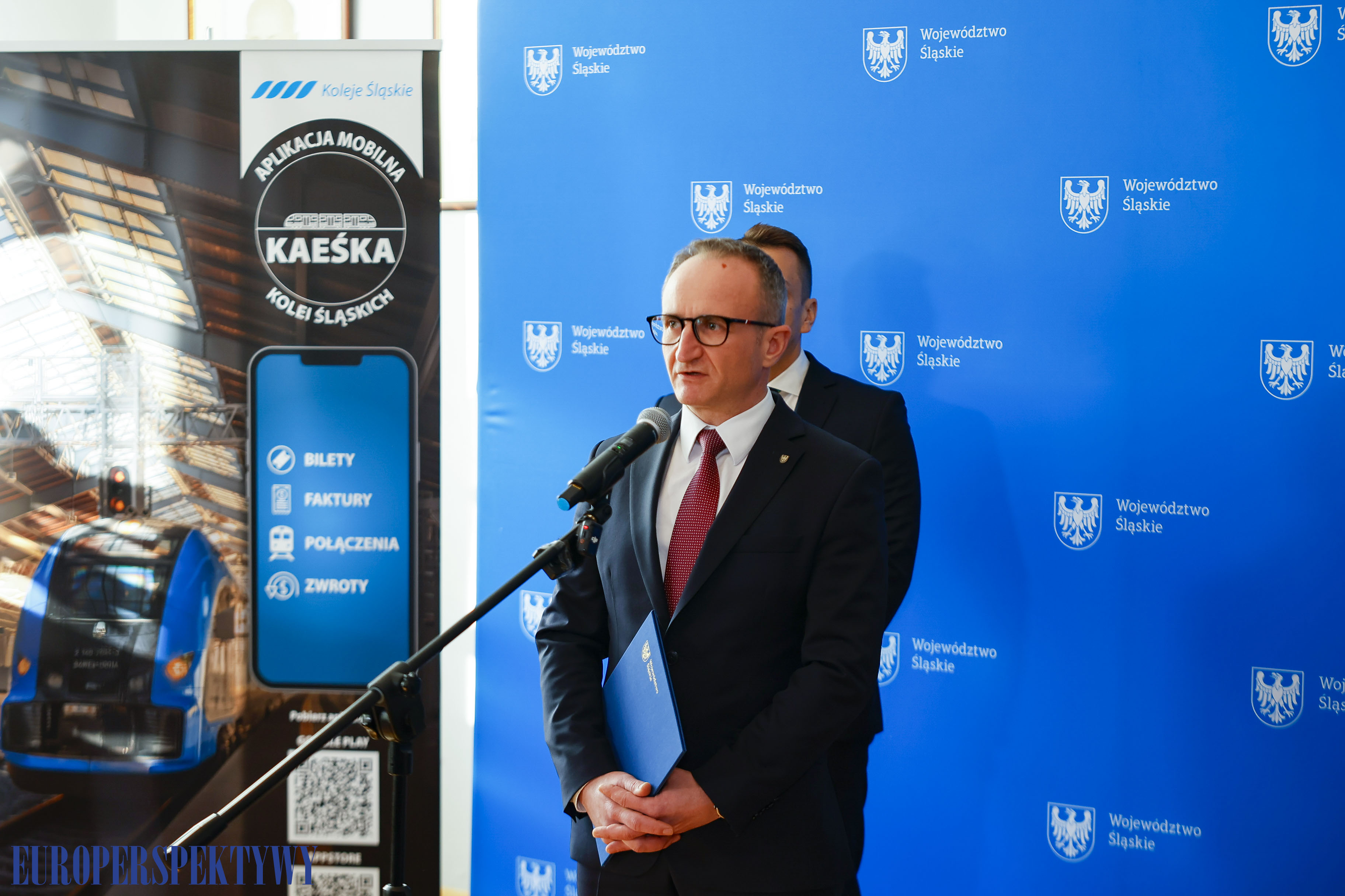 Europerspektywy Koleje Śląskie zorganizowały briefing prasowy dot. promocji na ferie i nowej aplikacji mobilnej