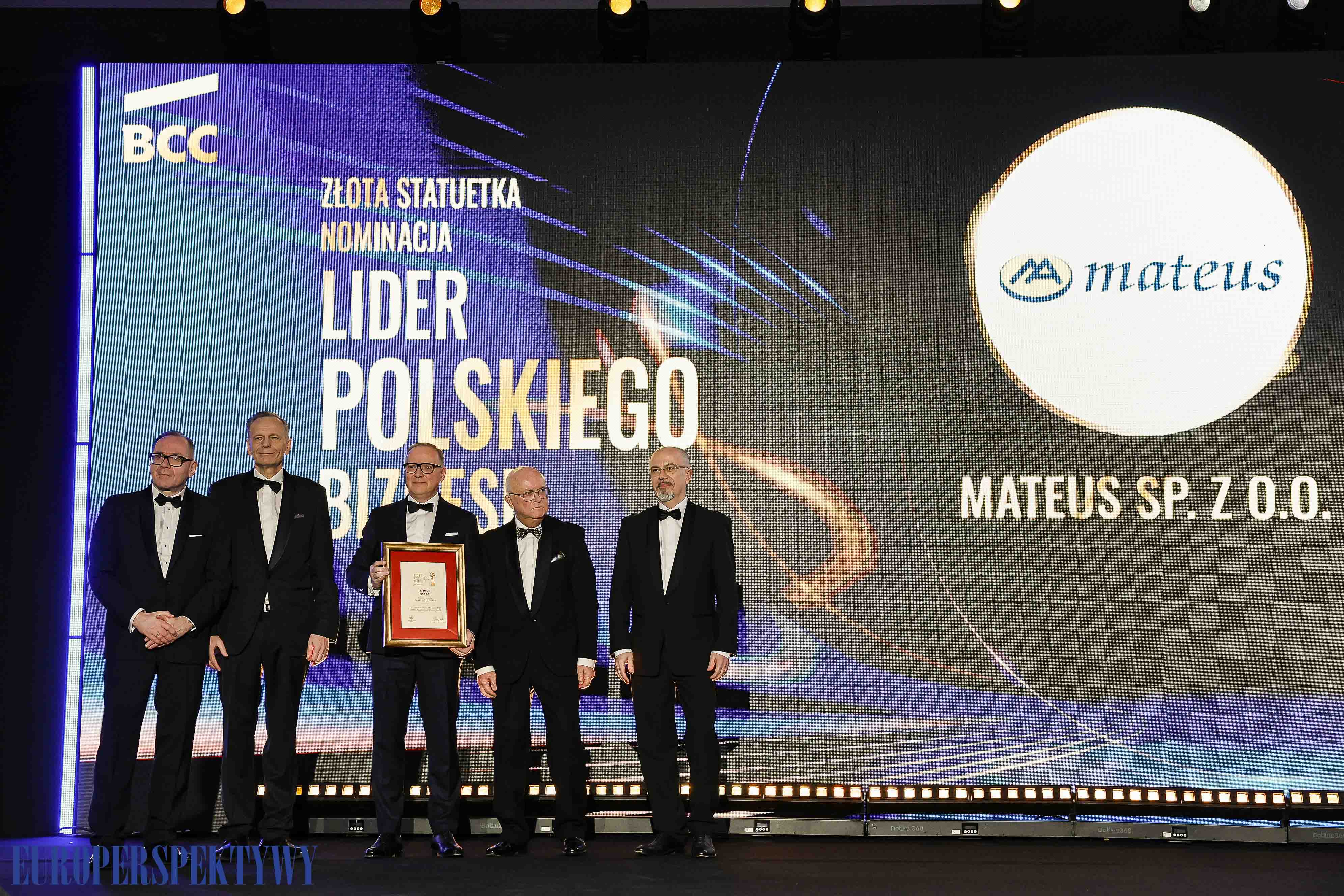 Europerspektywy Lider Polskiego Biznesu 2025 - finał 32. edycji