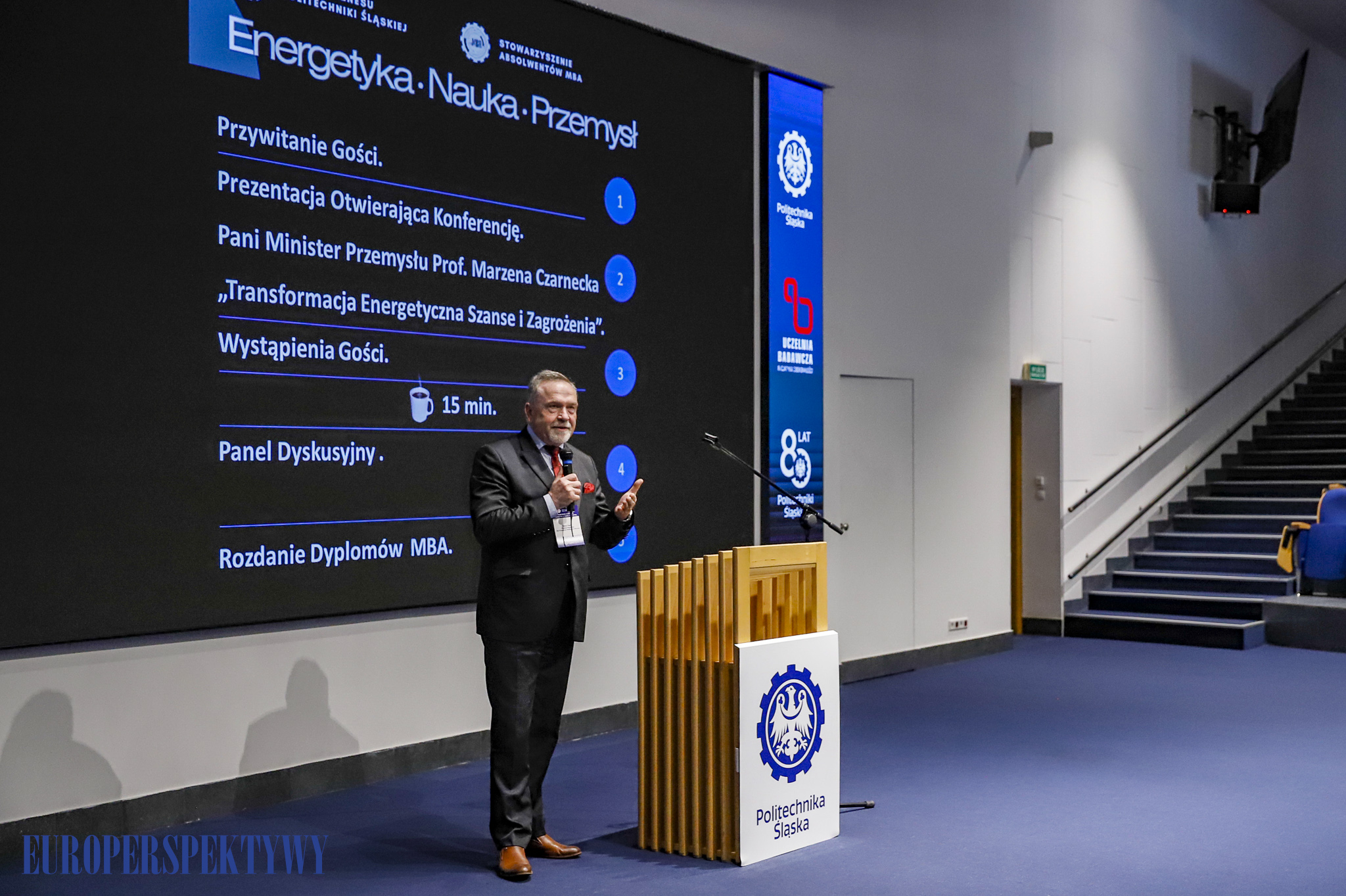 Europerspektywy Konferencja „Energetyka – Nauka – Przemysł” oraz wręczenie dyplomów MBA