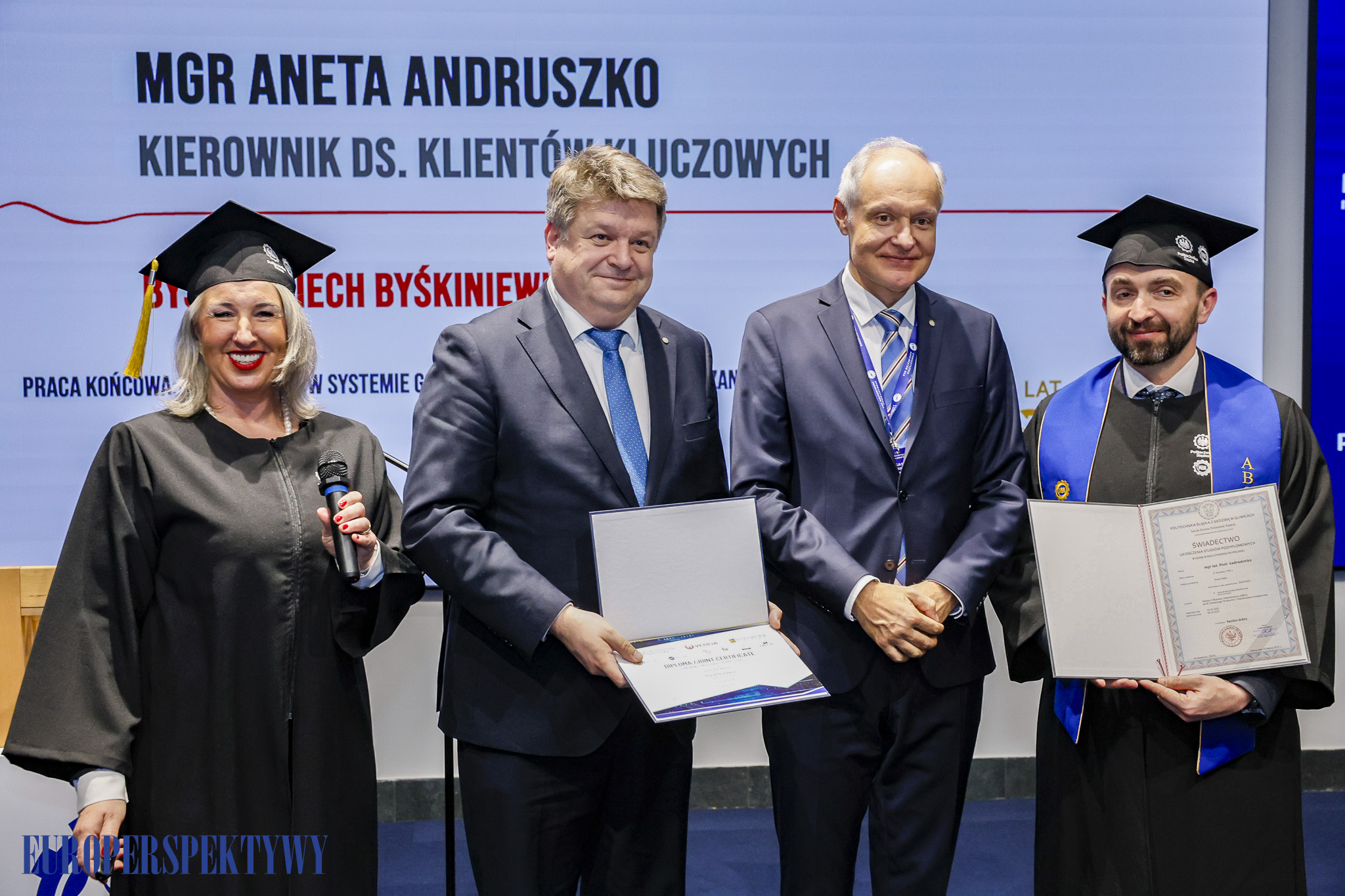 Europerspektywy Konferencja „Energetyka – Nauka – Przemysł” oraz wręczenie dyplomów MBA